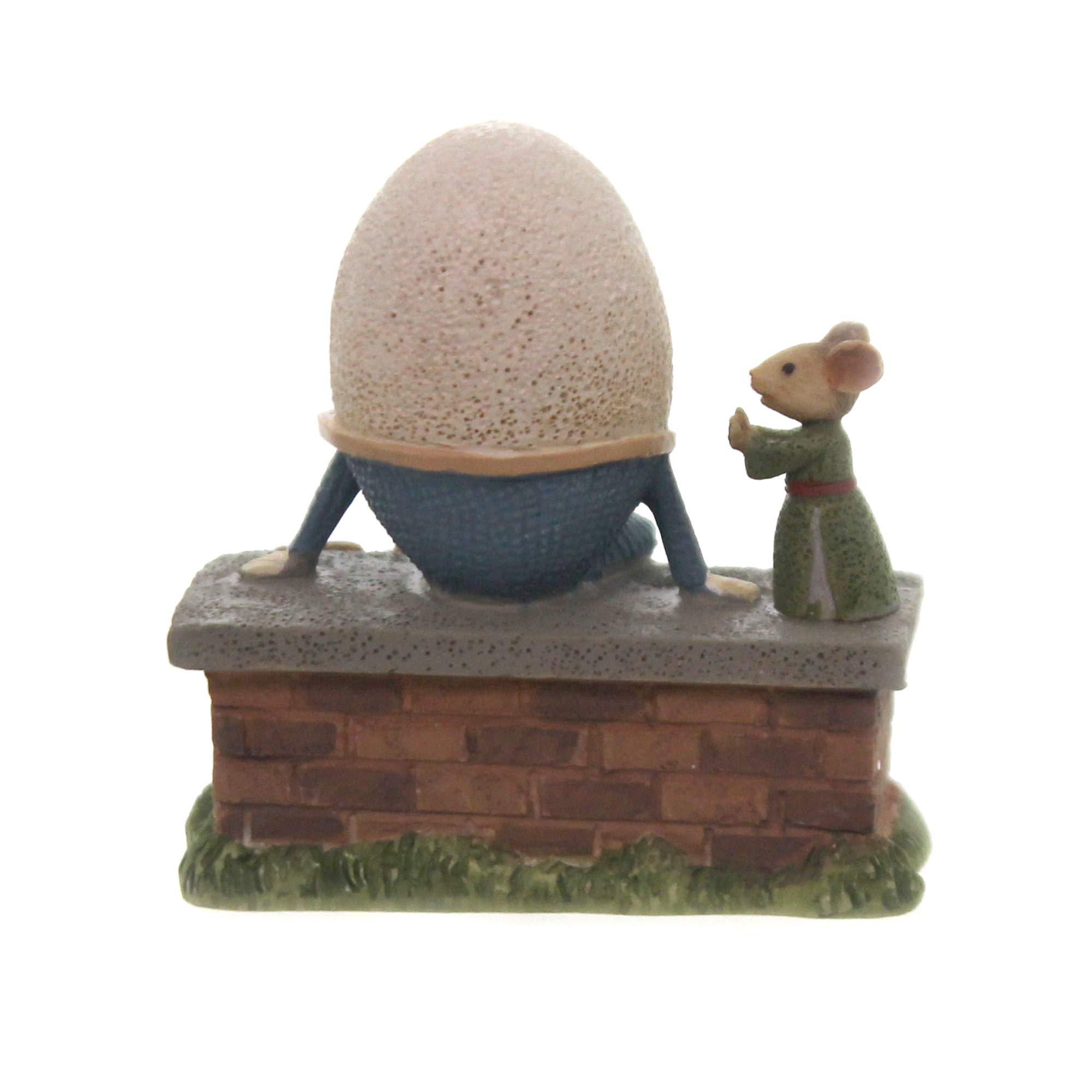 Enesco Tails with Heart Humpty Dumpty Mice Figurine - Cute Collectible Mouse Statue 6005745 (New) | Perfect Gift for Disney Fans, Home Decor & Shelf Display