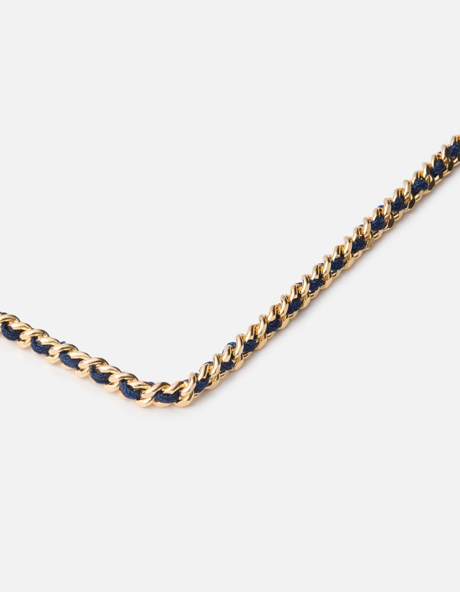 2mm Woven Chain Necklace in Gold Vermeil - Elegant Layering Piece for Women, Perfect for Everyday Wear & Special Occasions