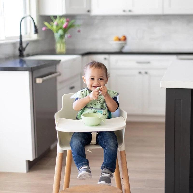 Bumkins SuperBib 3 Pack - Waterproof Baby Bibs for Messy Eaters | Soft, Adjustable & Easy Clean Feeding Bibs for Infants & Toddlers | Perfect for Meal Time, Daycare & Travel