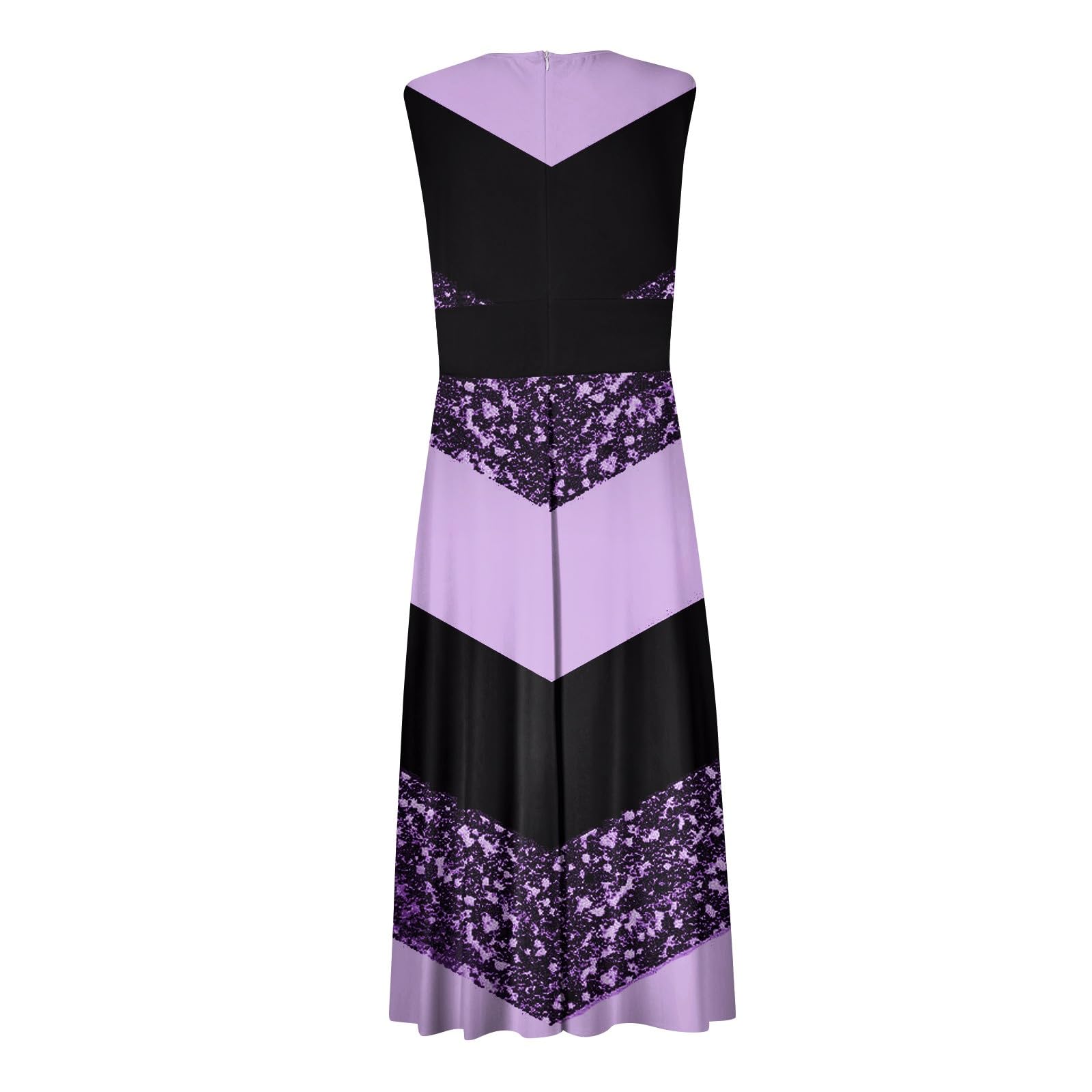 2024 Women's Floral Print Sleeveless Wrap V-Neck Maxi Dress - Elegant Flowy Long Sundress for Summer, Beach, Wedding & Special Occasions