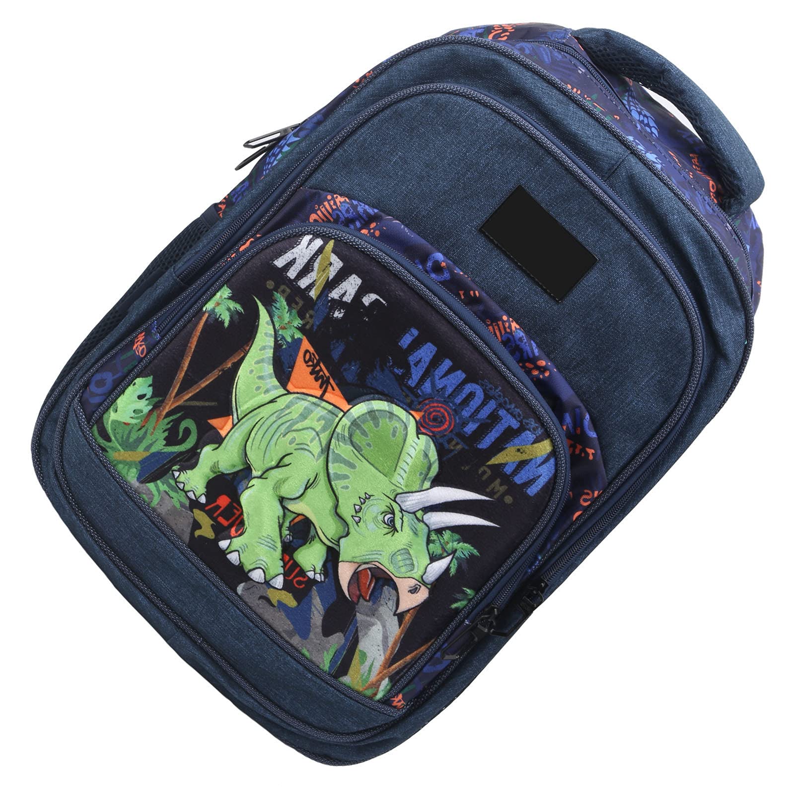 Durable School Backpack with Smooth Zipper - Lightweight Book Bag for Students, Travel & Shopping (Dark Blue) - Perfect for Classrooms, College Campuses & Daily Commute