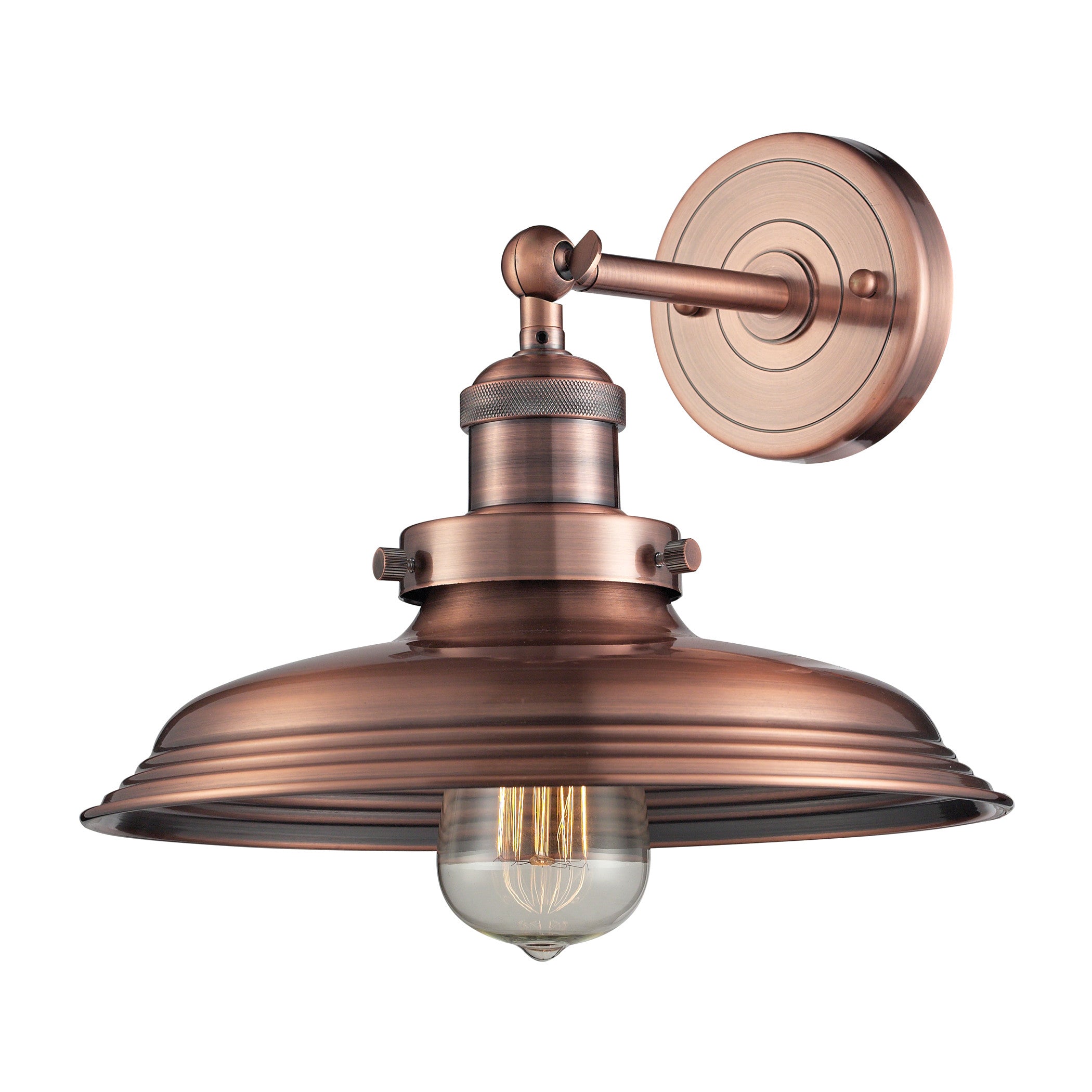 Newberry Wall Sconce - Modern LED Wall Light Fixture for Bedroom, Living Room & Hallway Lighting - Dimmable Indoor Wall Lamp with Adjustable Arms