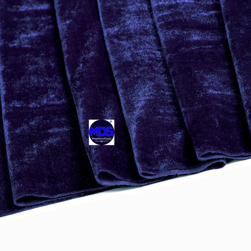 20 Pack 10ft Velvet Table Runner 29x120 Inches - Navy Blue Wedding Table Decor for Romantic Rustic Weddings, Birthday Parties, Bridal Showers & Party Arch Decorations | Elegant Dining Table Cover for Home Decor & Special Events