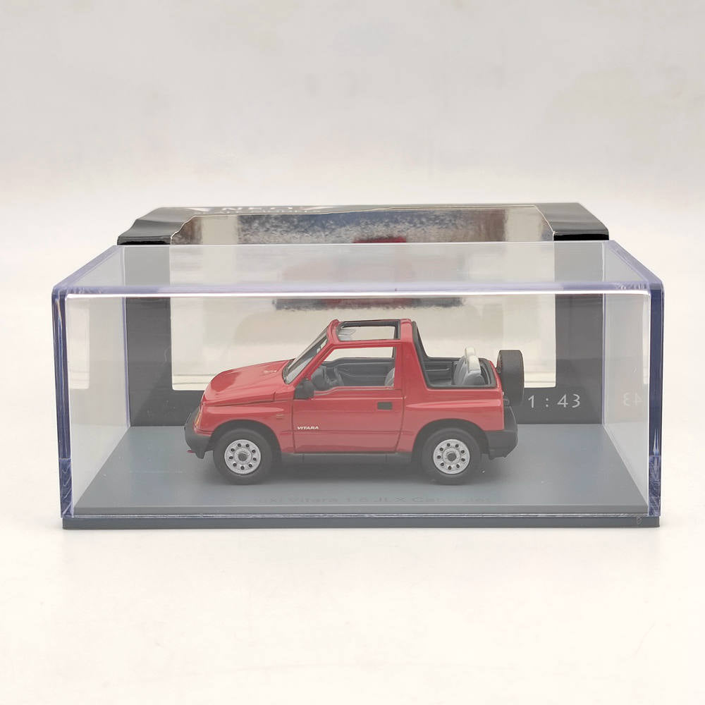 1/43 NEO SCALE MODELS Suzuki Vitara 1.6 JLX Convertible Red Resin Die-Cast Car - Limited Edition Collectible for Display & Model Car Enthusiasts
