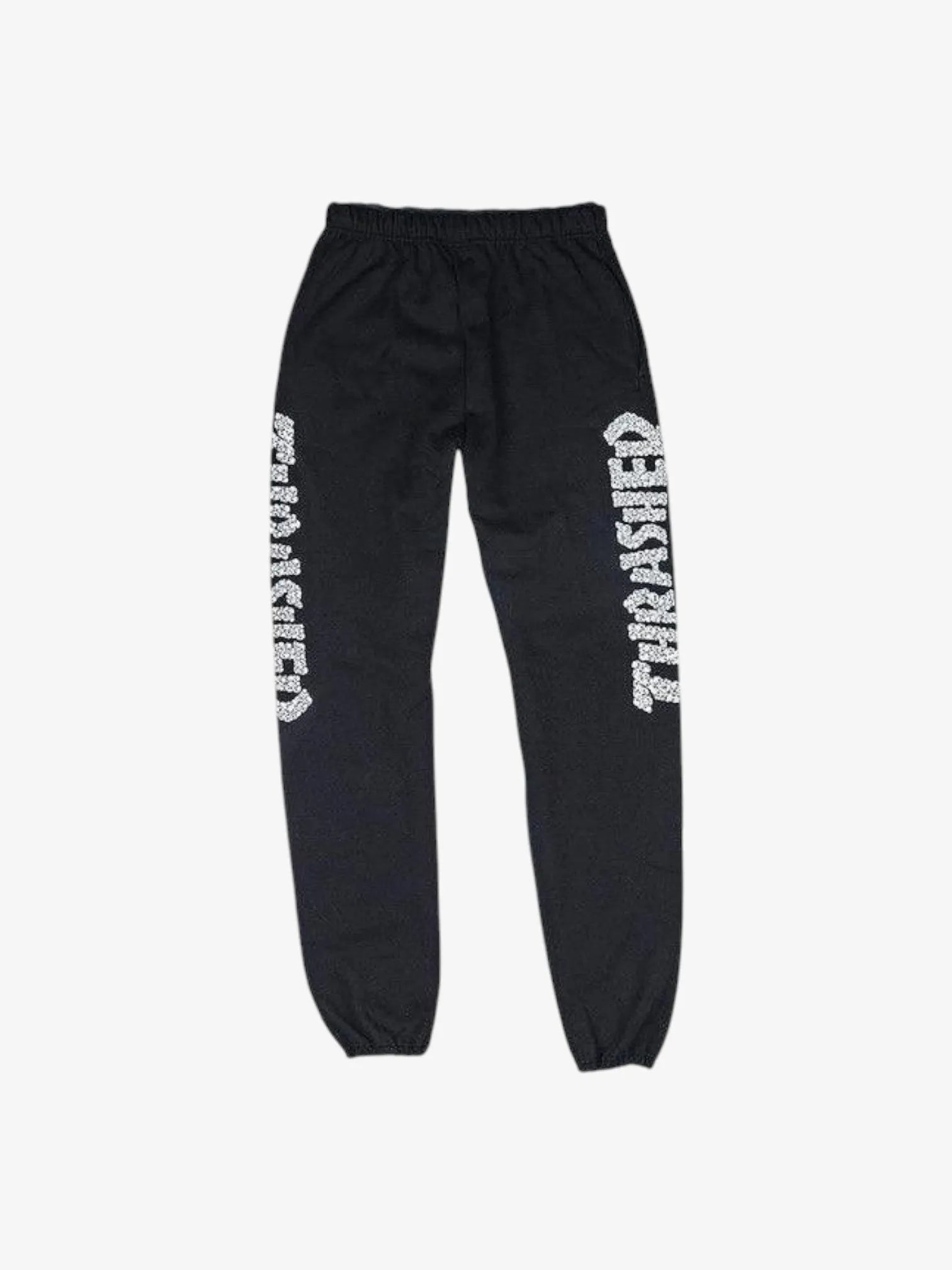 Thrasher Skull Black Sweatpants - Men's Casual Jogger Pants for Streetwear, Skateboarding & Lounge Wear