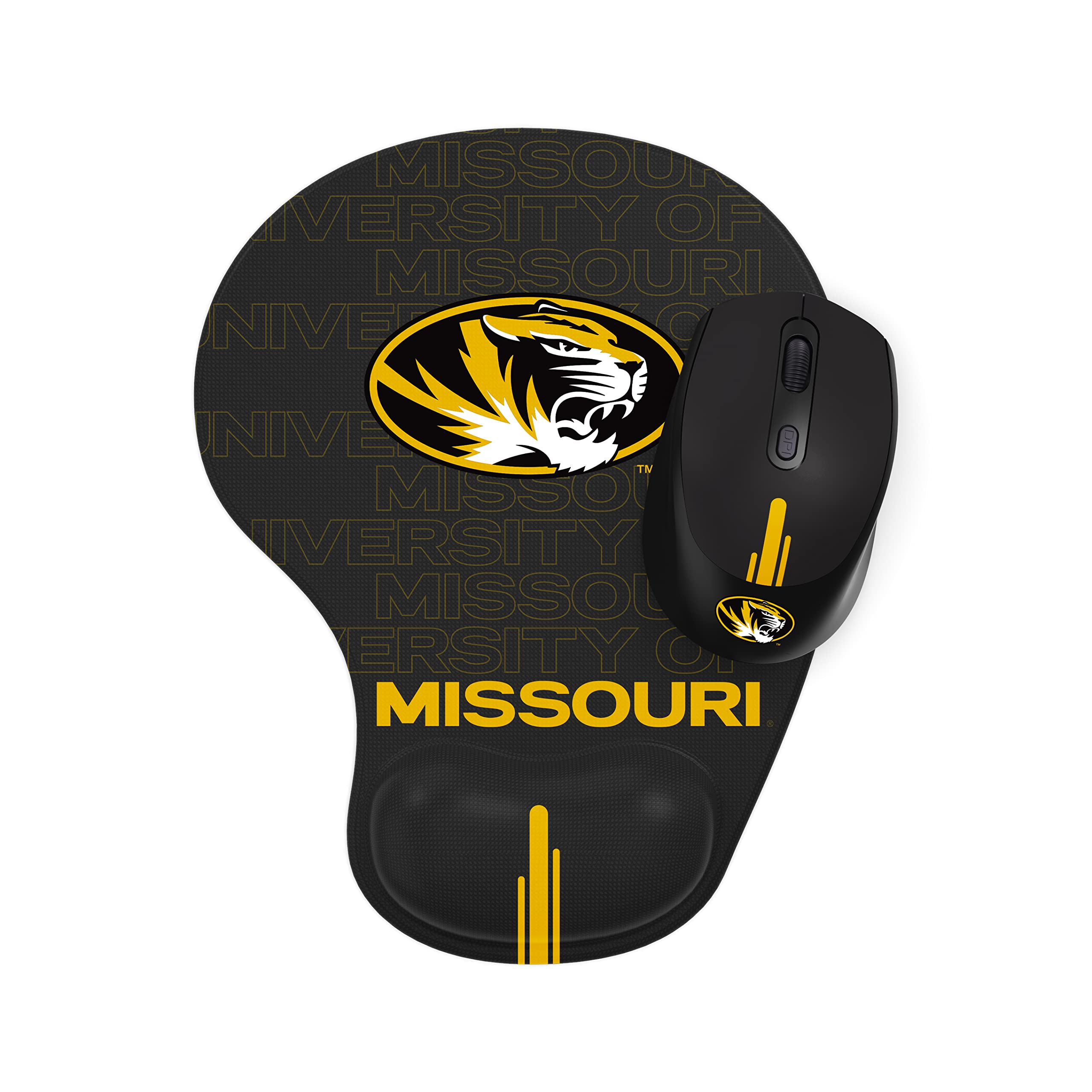 SOAR NCAA Unisex Wireless Mouse with Ergonomic Design & Non-Slip Mouse Pad - Perfect for Gaming, Office Work, and College Dorm Setups
