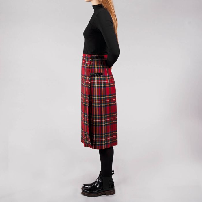 Custom Tartan Kilted Skirt for Women - 4 Yard Length - Perfect for Scottish Weddings, Highland Dances & Celtic Events
