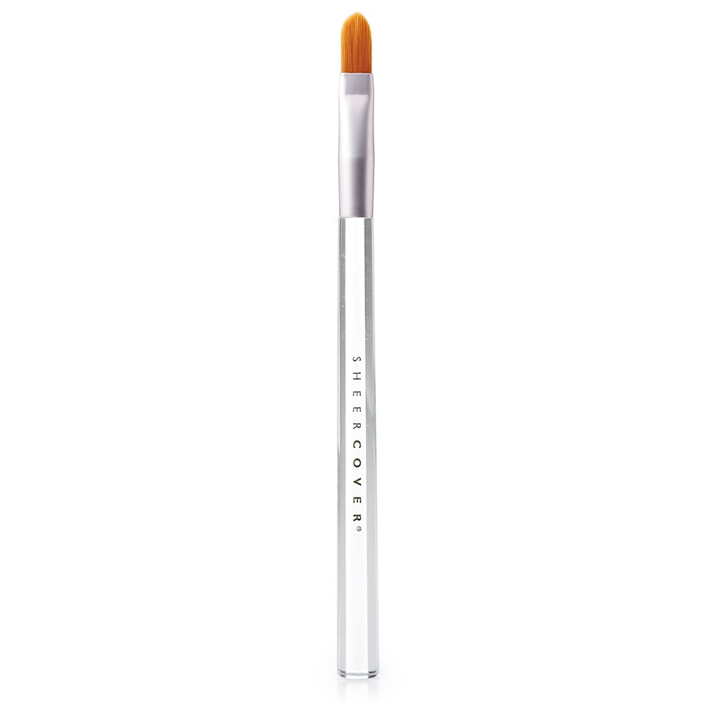 Sheer Cover Studio Ultimate 5-Piece Makeup Brush Set - Foundation Brush, Lip Brush, Concealer Brush, Contour Brush with Free Travel Case - Perfect for Professional Makeup Artists & Home Beauty Routines