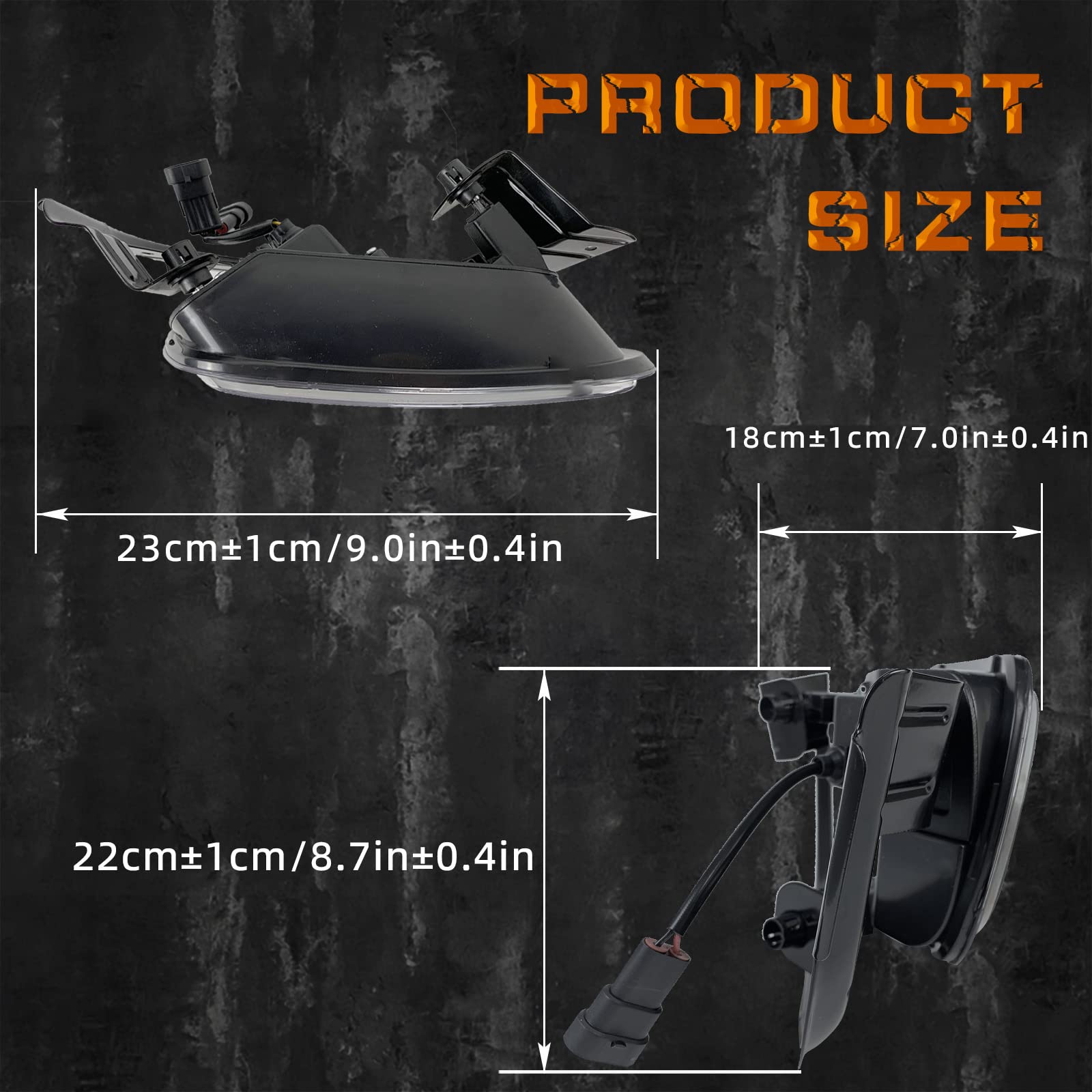 LED Fog Lights with DRL for 2009-2014 Dodge Ram 1500/2500/3500 - 1 Pair Front Bumper Driving Light Assemblies - Perfect for Night Driving & Off-Road Adventures