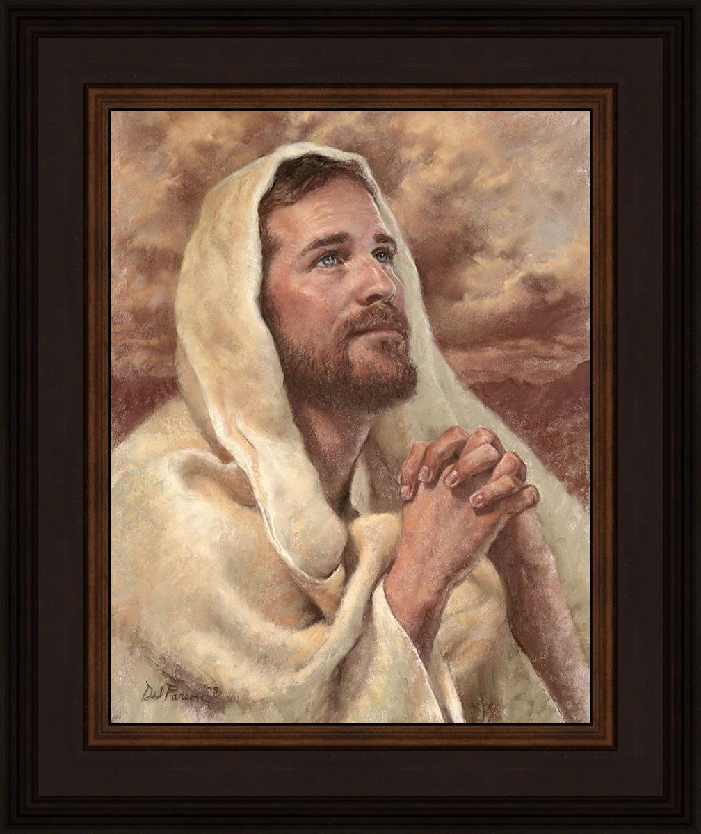 I Have Prayed For Thee - Inspirational Christian Wall Art for Home & Church Decor - Perfect for Living Room, Bedroom, and Prayer Room