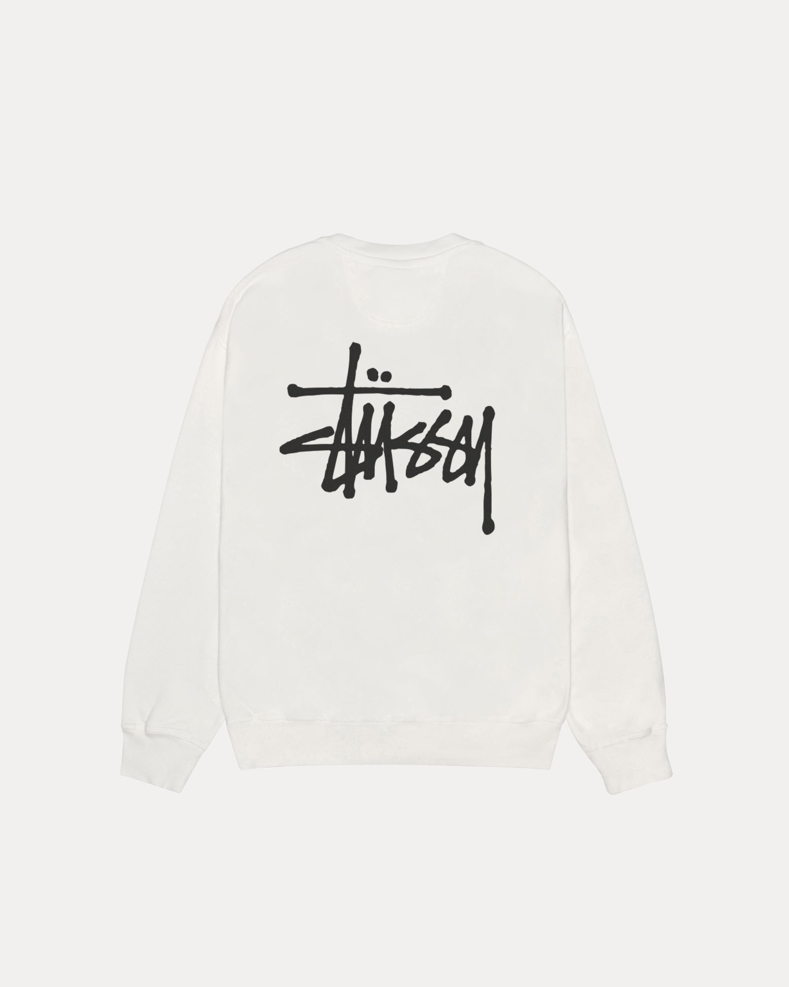 Stüssy Crew Neck Sweatshirt - Pigment Dyed Cotton Pullover for Men & Women | Casual Streetwear & Loungewear