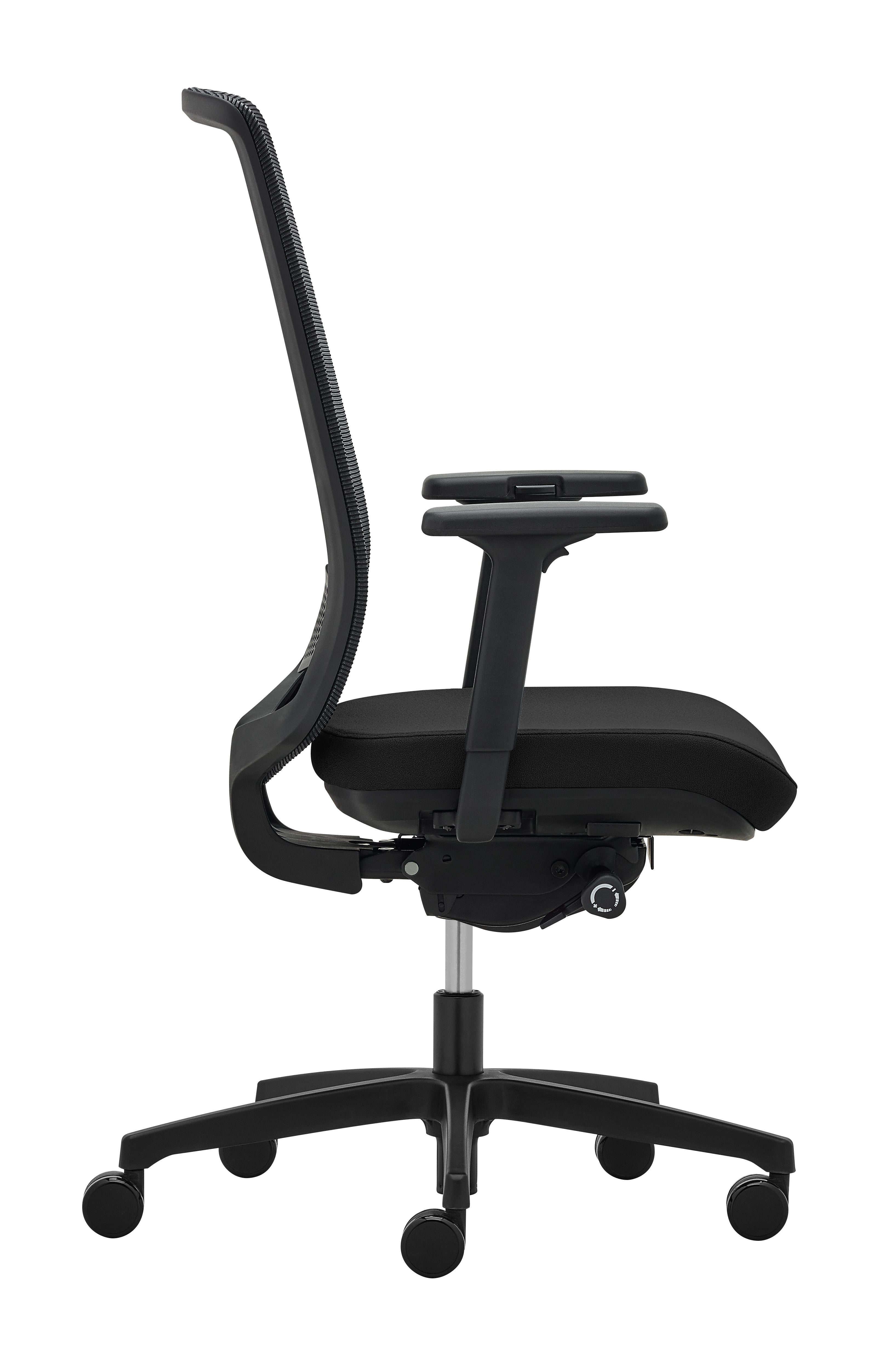 Ergonomic Mesh Office Chair with High Back - Adjustable Lumbar Support, Breathable Mesh, Swivel & Tilt Function - Perfect for Home Office, Gaming & Workspace Comfort