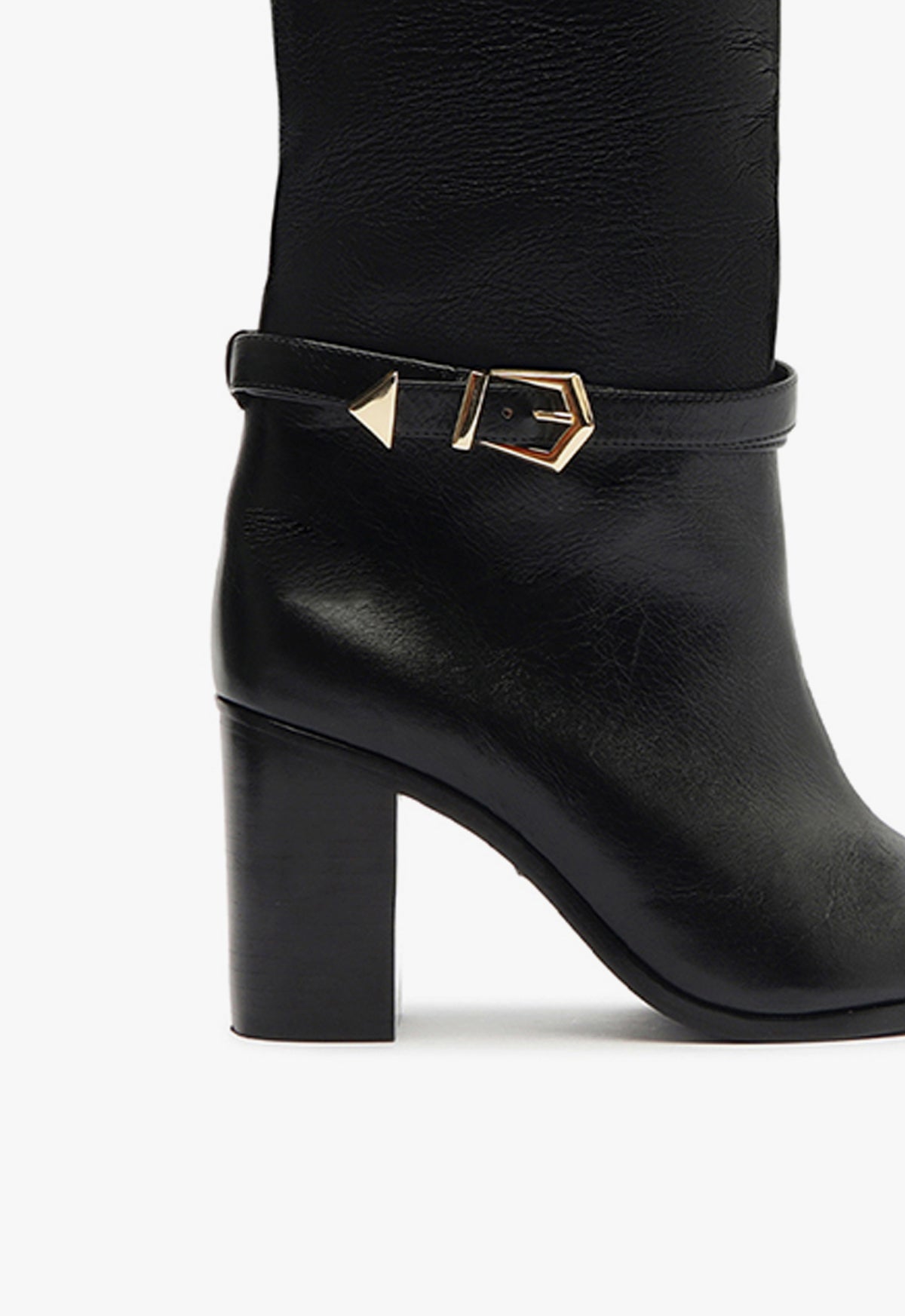 Maryana Women's Leather Boots with High Heel - Fashionable Ankle Boots for Fall & Winter | Perfect for Office, Party & Night Out