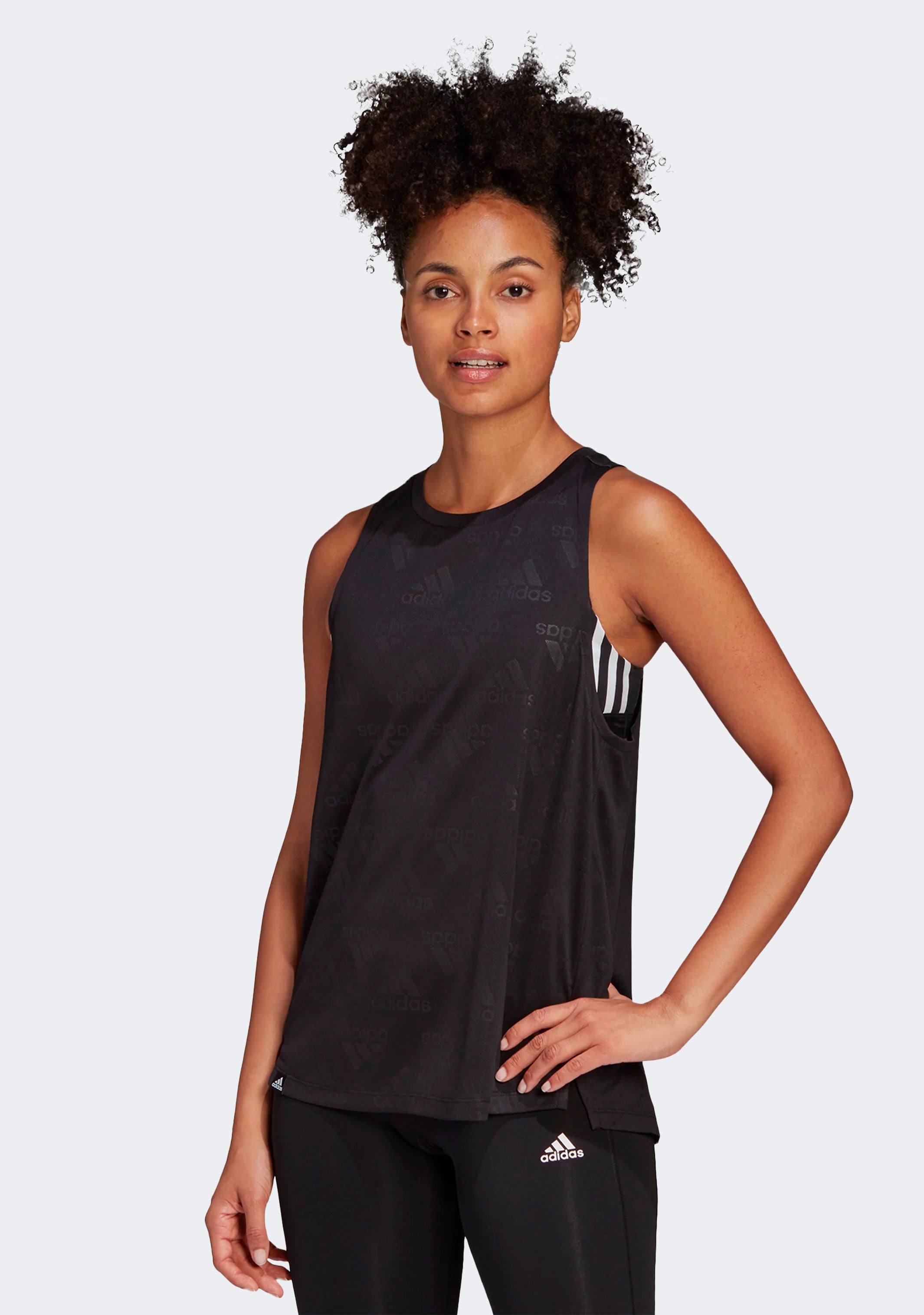 Adidas Women's Own the Run Tank Top - Lightweight Workout Shirt for Running, Yoga & Gym - Moisture-Wicking & Breathable Activewear