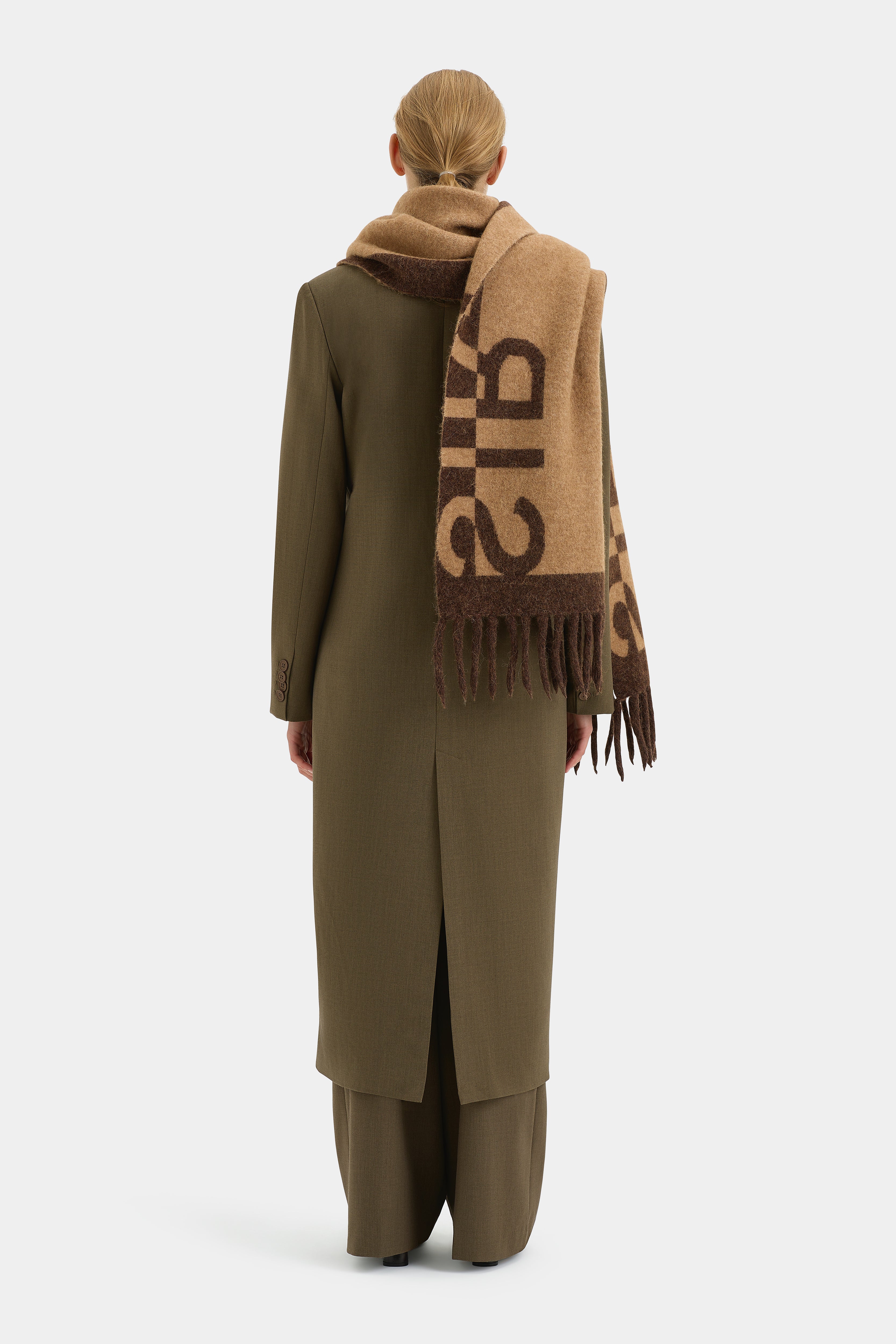 Angelo Chocolate Brown Scarf - Soft & Warm Winter Accessory for Women & Men - Perfect for Cold Weather, Outdoors & Fashion