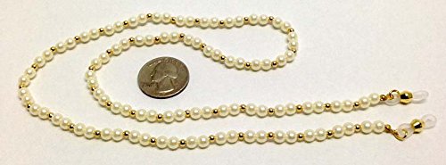 Beaded Eyeglass Chain Holder - Stylish Reading Glasses Cord with Adjustable Length for Women & Men | Perfect for Reading, Work, and Everyday Use
