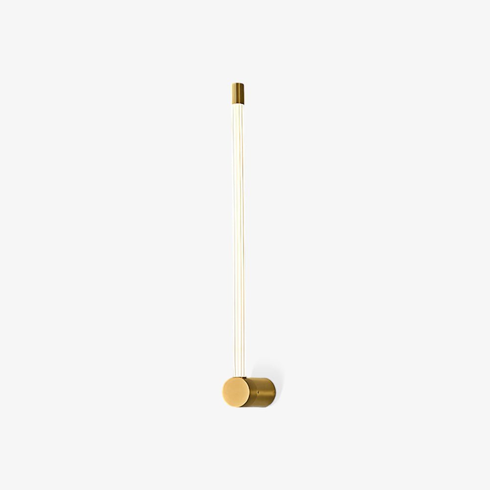 Modern Linear LED Rechargeable Wall Sconce Light - Dimmable Battery Operated Fixture for Bedroom, Living Room & Hallway Lighting
