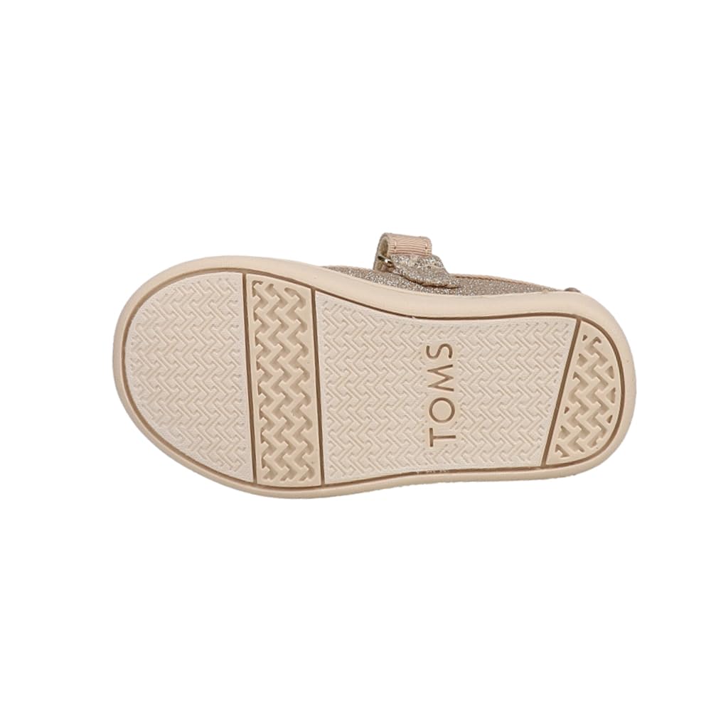 TOMS Tiny Mary Jane Toddler Shoes for Girls - Comfortable & Stylish Mary Jane Flats for Toddlers - Perfect for School, Playdates & Special Occasions