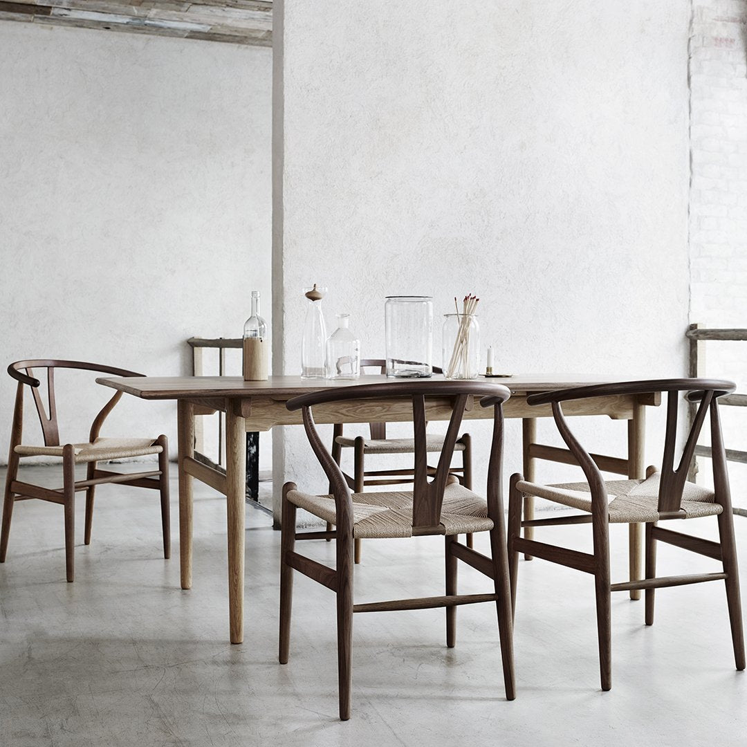 CH327 Dining Table by Hans Wegner - Mid-Century Modern Solid Wood Dining Table for Home & Restaurant Use
