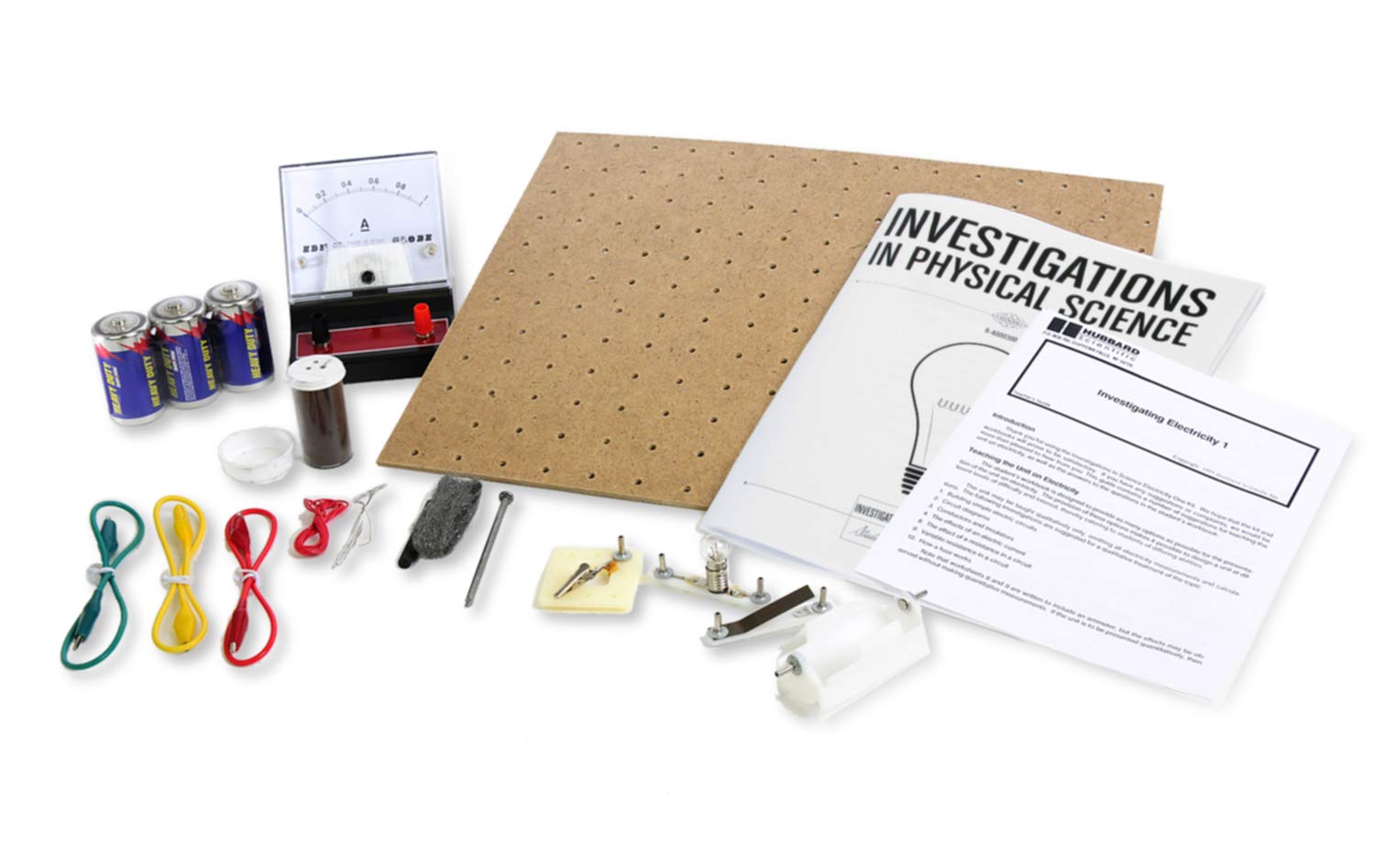 American Educational Investigating Electricity Kit - Science Lab Experiment Set for Kids & Students - Perfect for STEM Learning & Classroom Projects