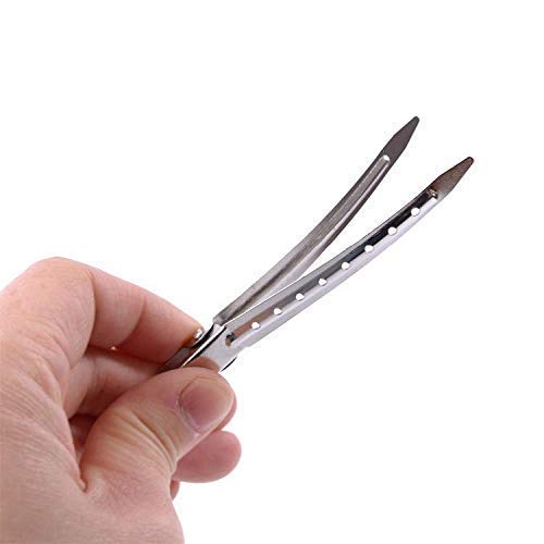 Professional Steel Hair Clips for Salon Styling - Women's Hair Accessories for Home & Salon Use