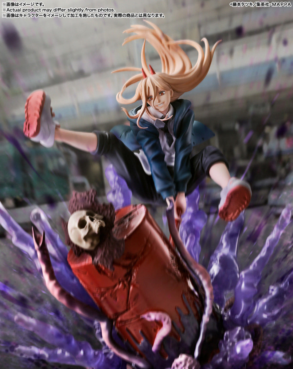Figuarts Zero Chainsaw Man Power Action Figure - Premium Anime Collectible for Display & Gifts | Perfect for Anime Fans, Home Decor, and Office Display