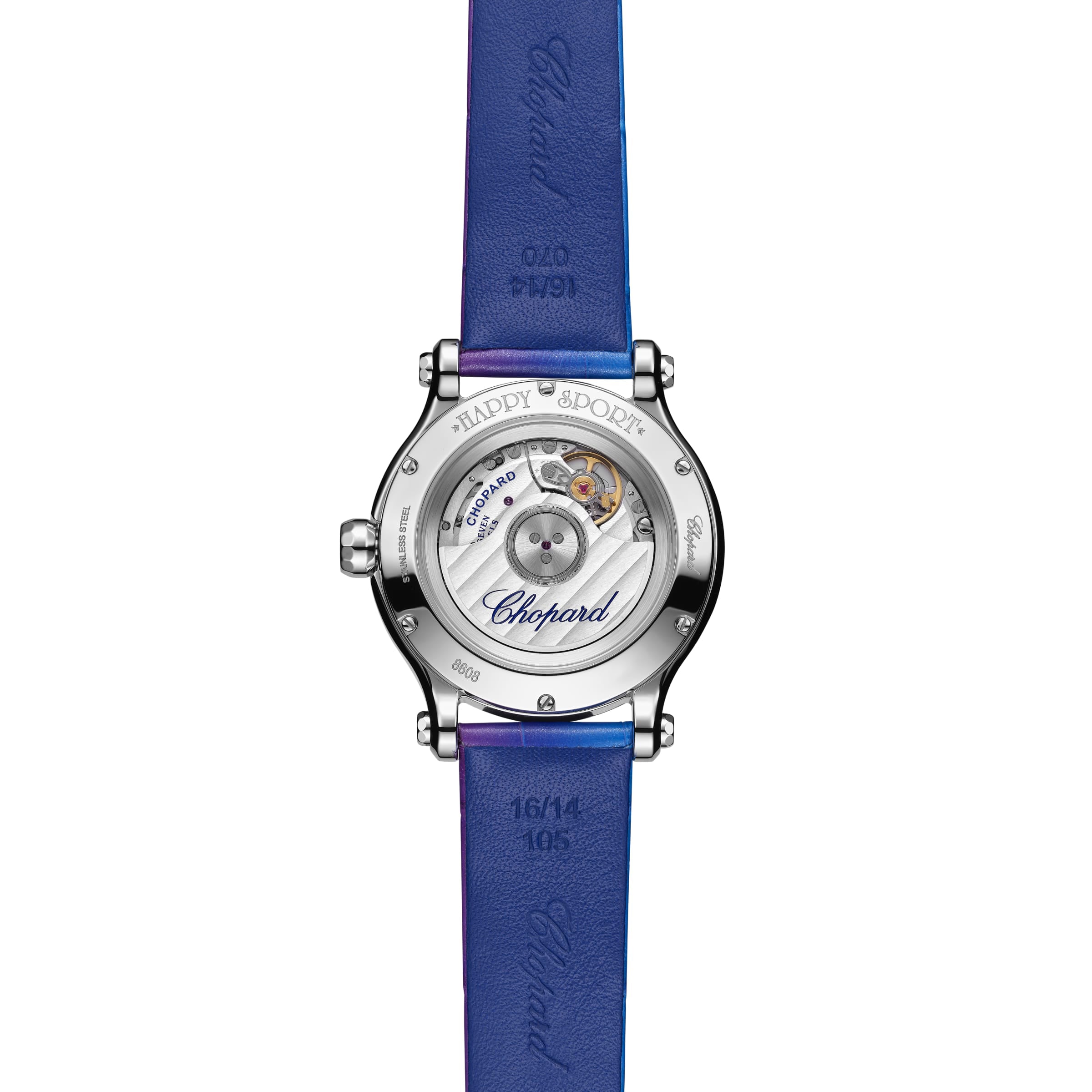 Chopard Happy Sport Ladies Watch - Stainless Steel & Diamond Accents - Elegant Timepiece for Women | Perfect for Gifts, Special Occasions & Everyday Luxury