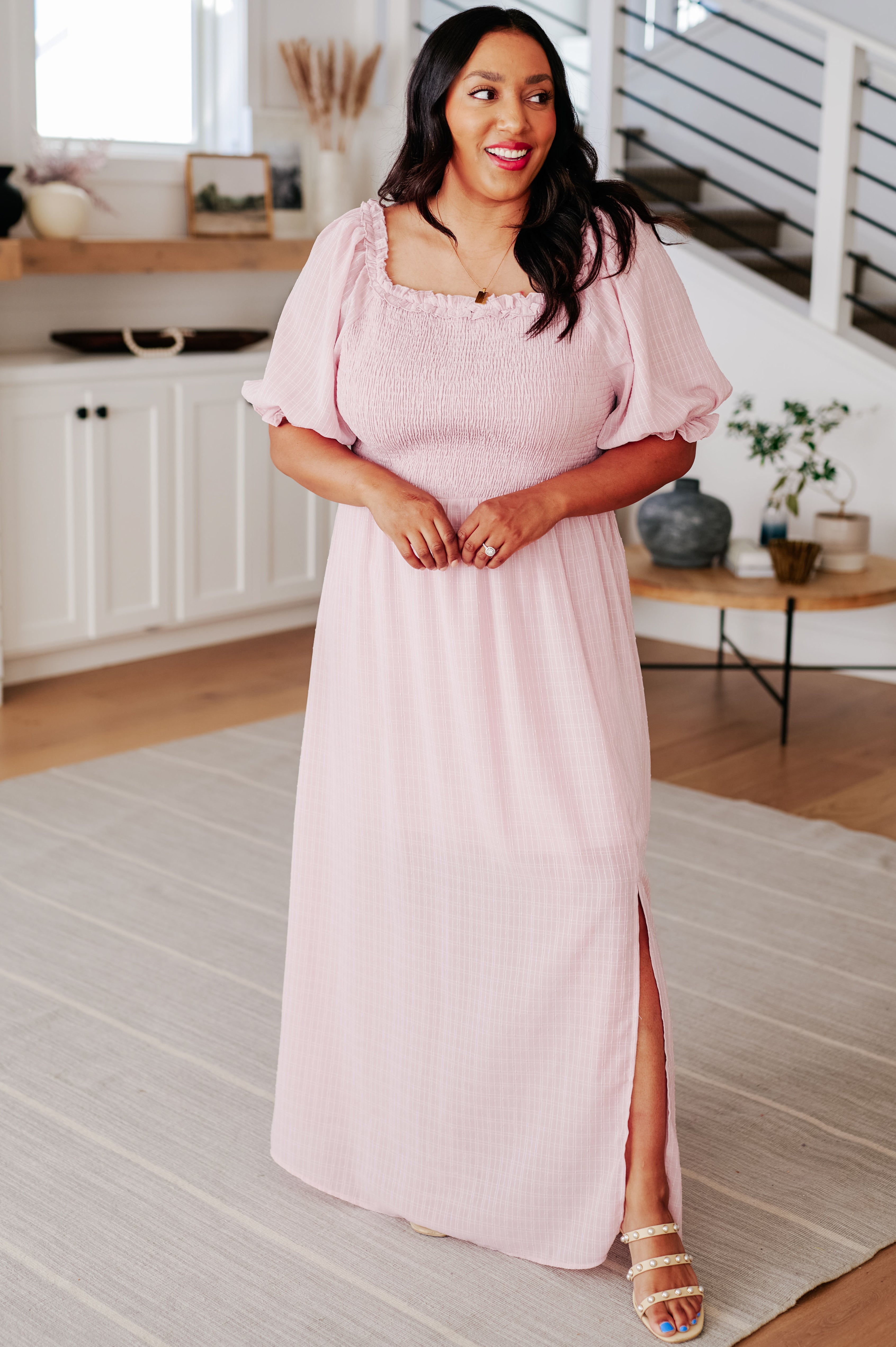 Midday Stroll Dress - Flowy Summer Dress for Women | Perfect for Casual Outings, Beach Walks & Brunch Dates