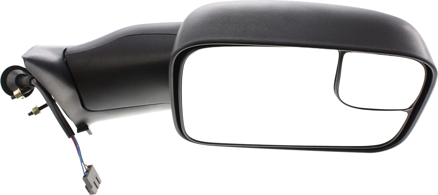Kool Vue Power Towing Mirrors for Dodge Ram 1500/2500/3500 (1994-1997) - Textured Old Body Style, Standard Cab - Driver & Passenger Side - Enhanced Visibility for Towing & Off-Road Adventures