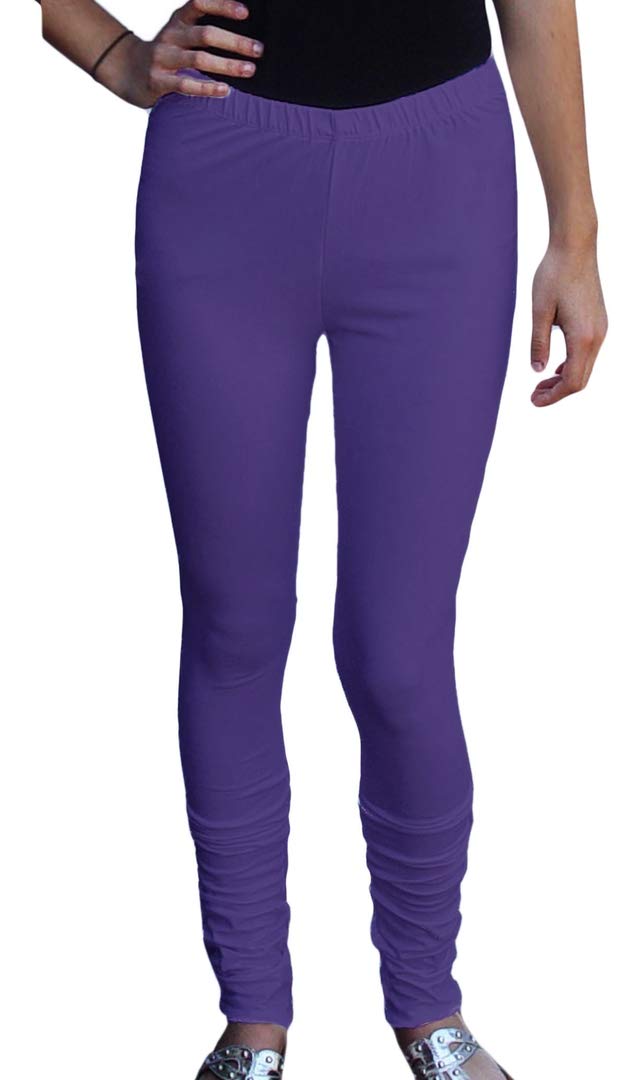 Best Women's Pure Cotton Jersey Extra Long Tall Leggings - Soft Stretchy Comfort for Yoga, Workout & Everyday Wear