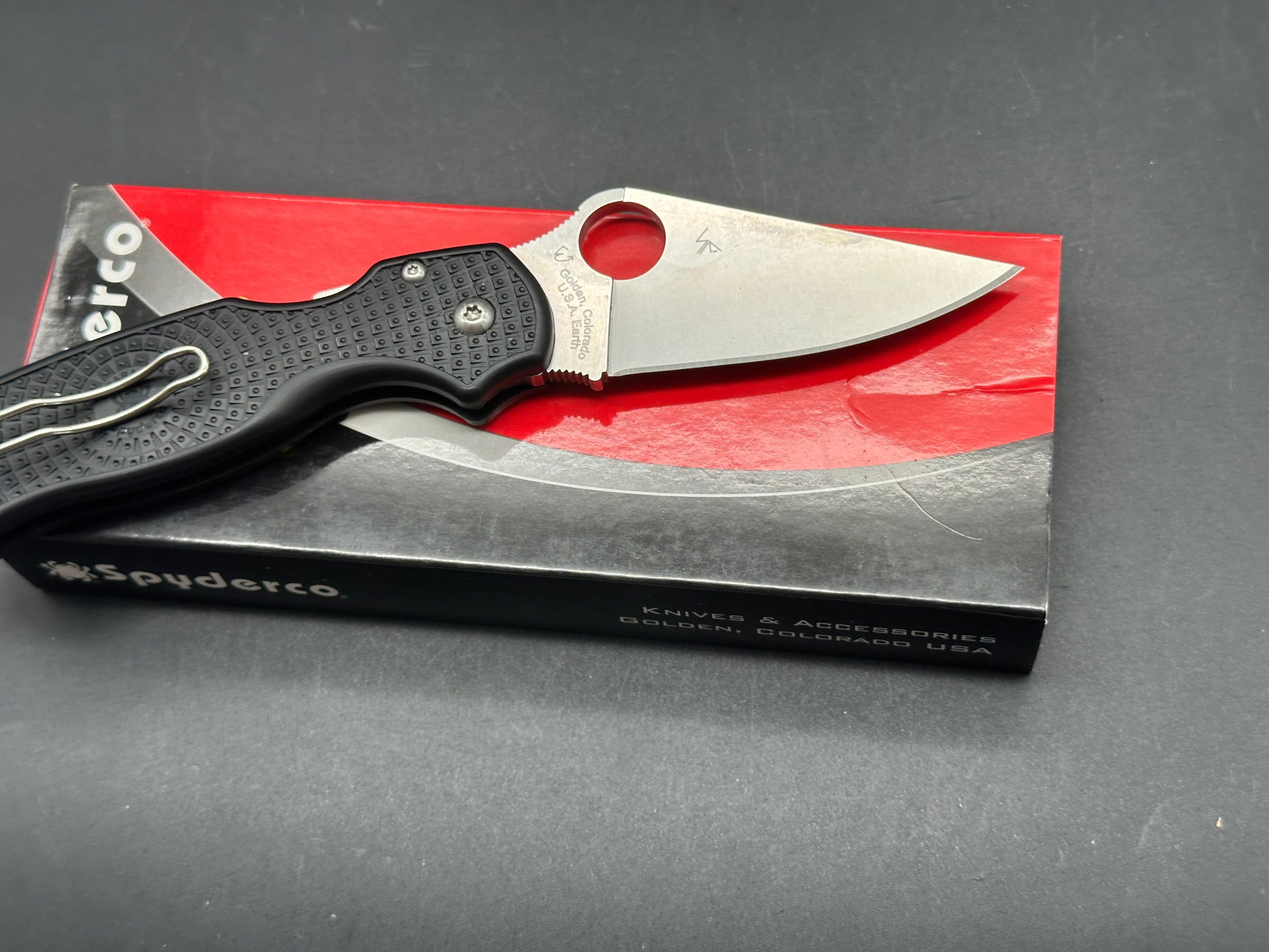 Spyderco Para 3 Lightweight Folding Knife - 2.93