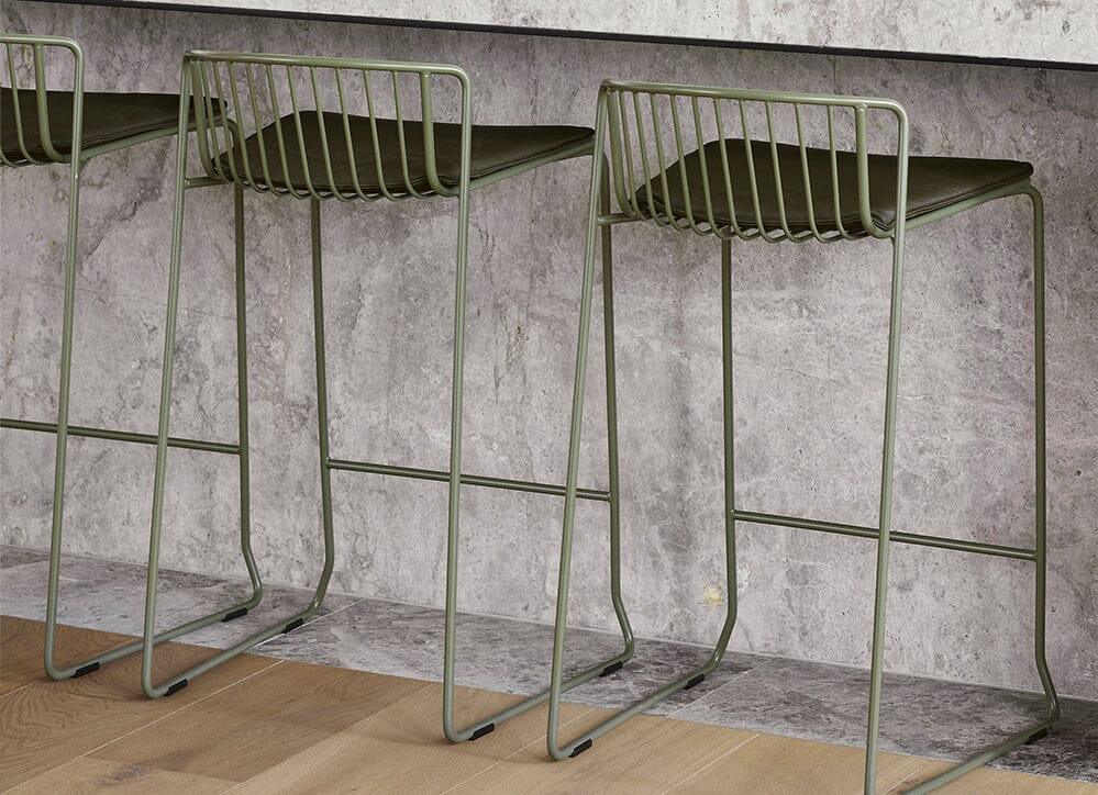 Wye Barstool - Modern Indoor Bar Stool with Adjustable Height for Kitchen, Dining Room & Home Bar - Comfortable & Stylish Seating Solution