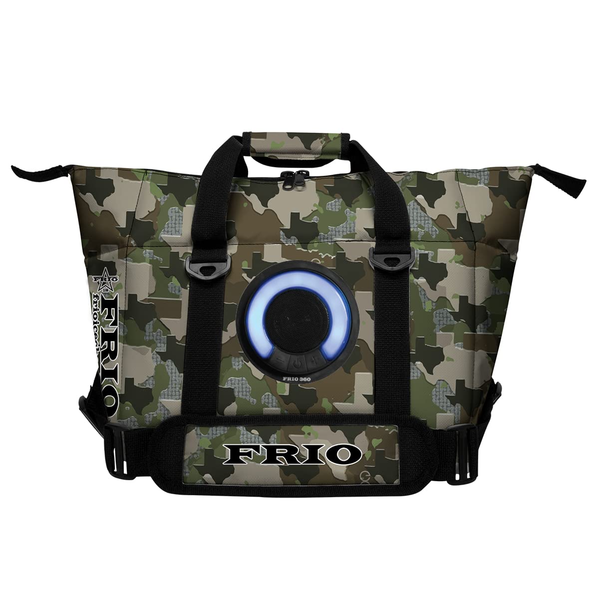 Frio 360 18 Can Softside Cooler - Insulated Portable Cooler Bag for Picnics, Beach, Camping & Outdoor Adventures | Leakproof & Lightweight Design