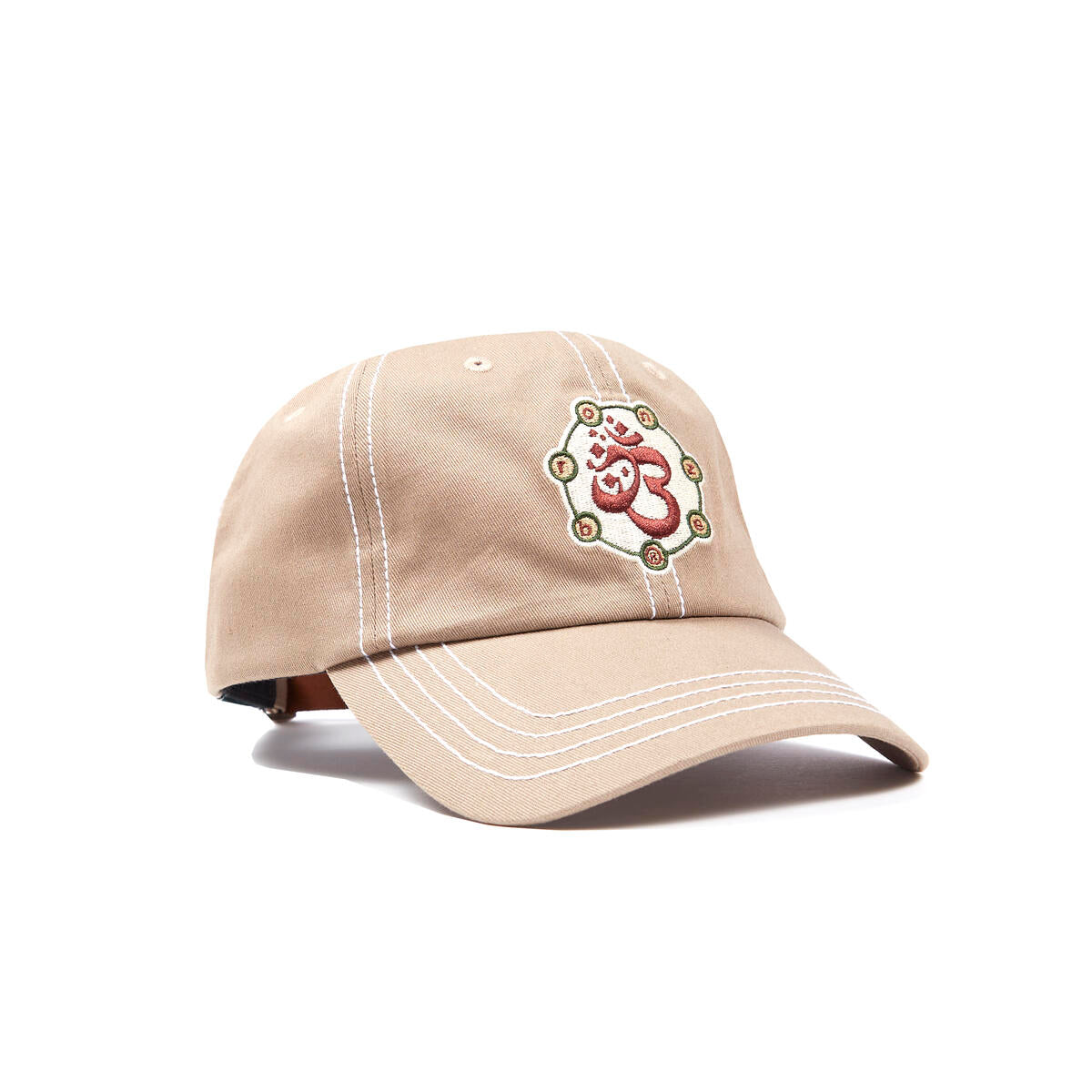 Bronze 56k Shakra Hat in Tan - Spiritual Yoga Meditation Beanie for Men & Women - Perfect for Yoga, Meditation, and Outdoor Activities