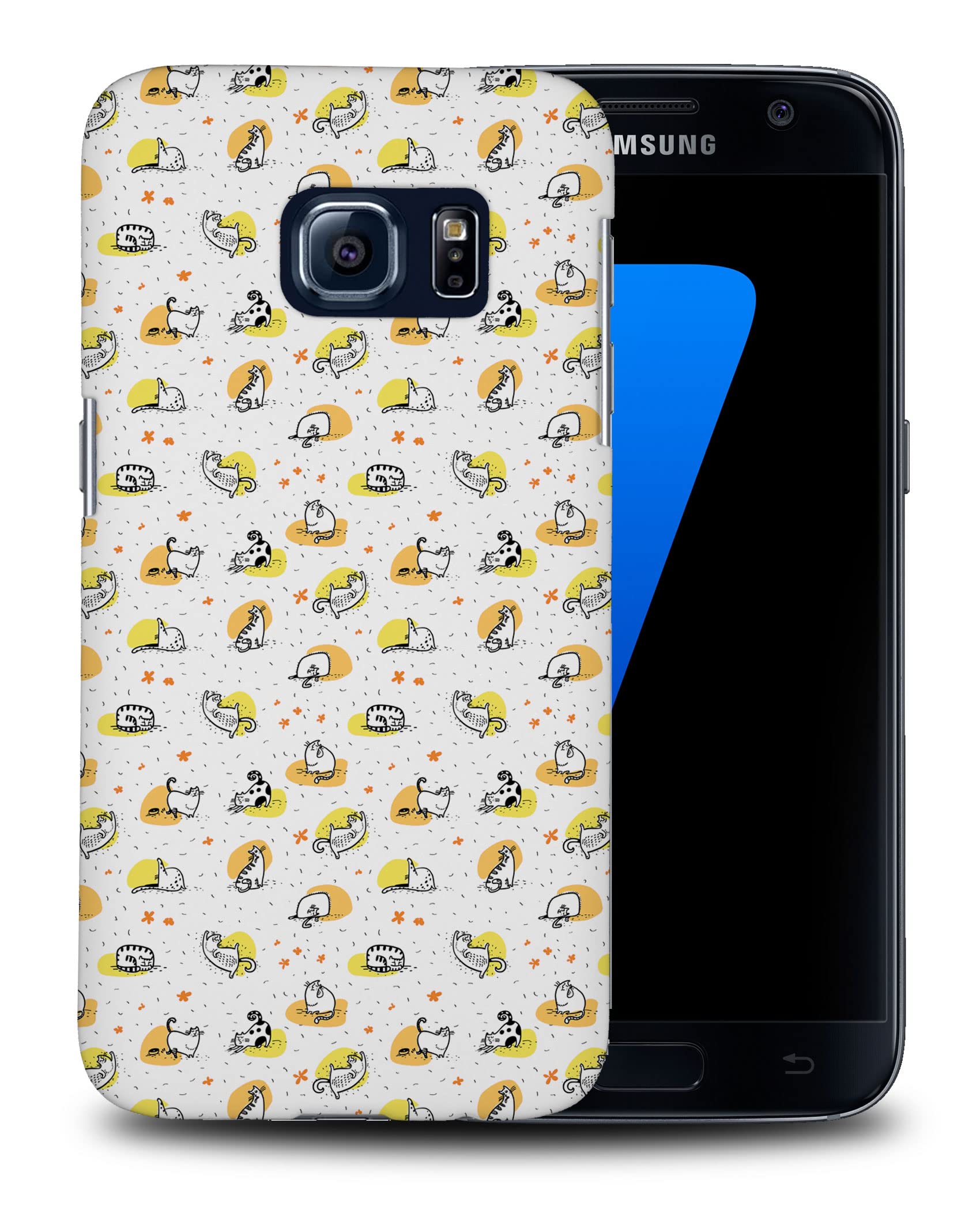 Adorable Cat Kitten #14 Phone Case for Samsung Galaxy S7 - Perfect Gift for Animal Lovers & Pet Owners (Fits Work, Travel, Daily Use)
