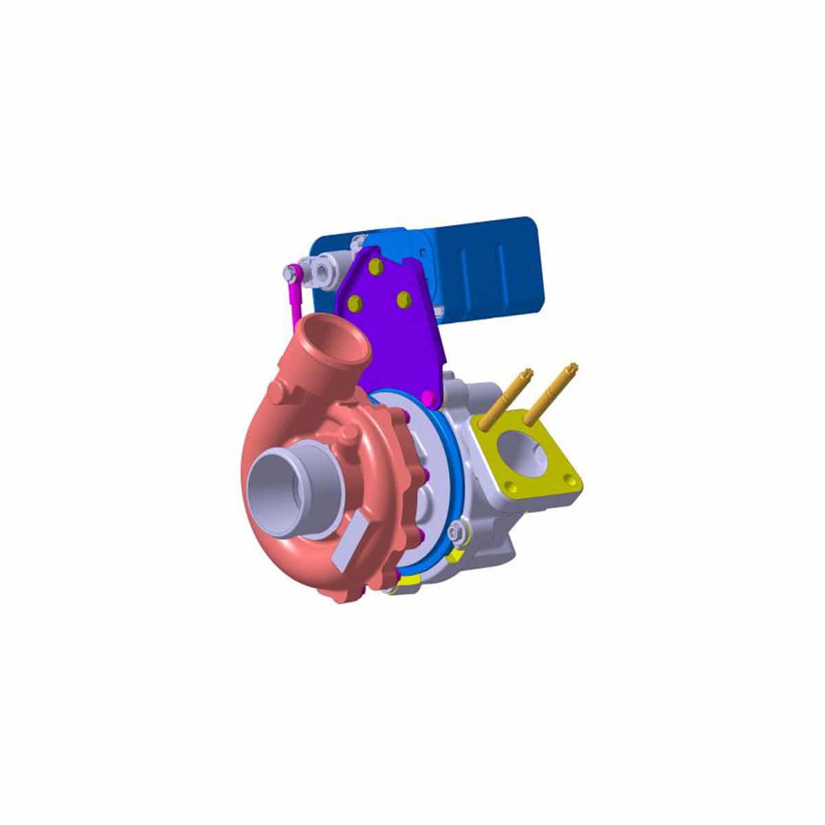 2014-2023 Chevy Colorado 2.8L Diesel Turbocharger Replacement - OEM Quality Turbocharger for Improved Engine Performance | Off-Roading, Towing & Daily Driving