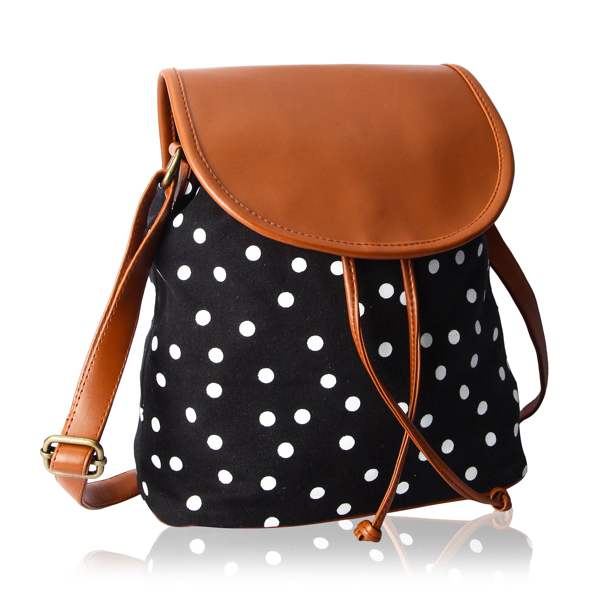 KLEIO Quilted Crossbody Sling Bag for Women - Fashionable Shoulder Purse with Gold-Tone Hardware & Multiple Pockets | Perfect for College, Work, Travel & Daily Use | Adjustable Strap & Spacious Design