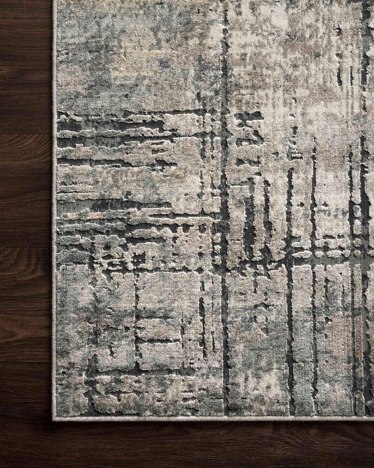 Cascade Marine Gray Rug - Soft, Durable Indoor/Outdoor Area Rug for Living Room, Bedroom, Patio - Water-Resistant & Easy to Clean