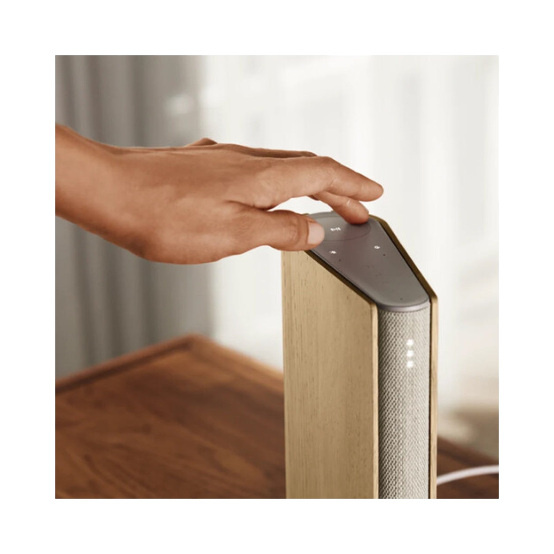 Bang & Olufsen Beosound Emerge Compact WiFi Home Speaker - Premium Wireless Bluetooth Speaker with Rich Sound for Living Room, Bedroom & Office