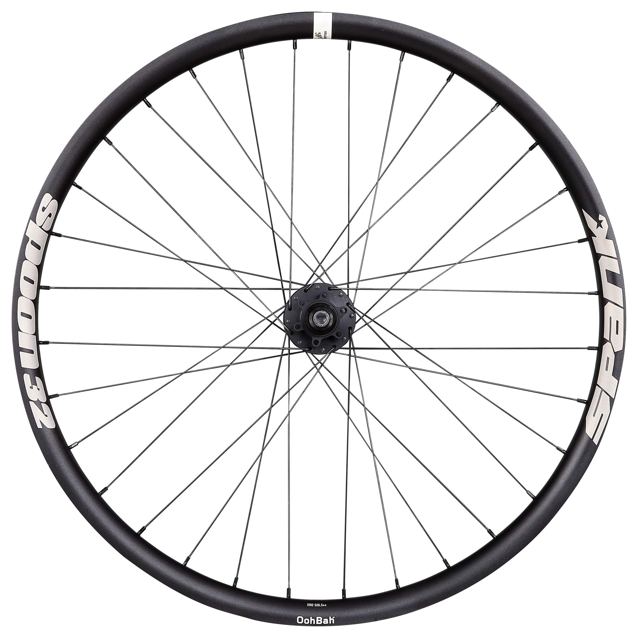 SPANK Spoon 32 Rear Wheel - High-Performance Mountain Bike Wheel for Trail & Enduro Riding - Durable & Lightweight Alloy Rim for Enhanced Control & Speed