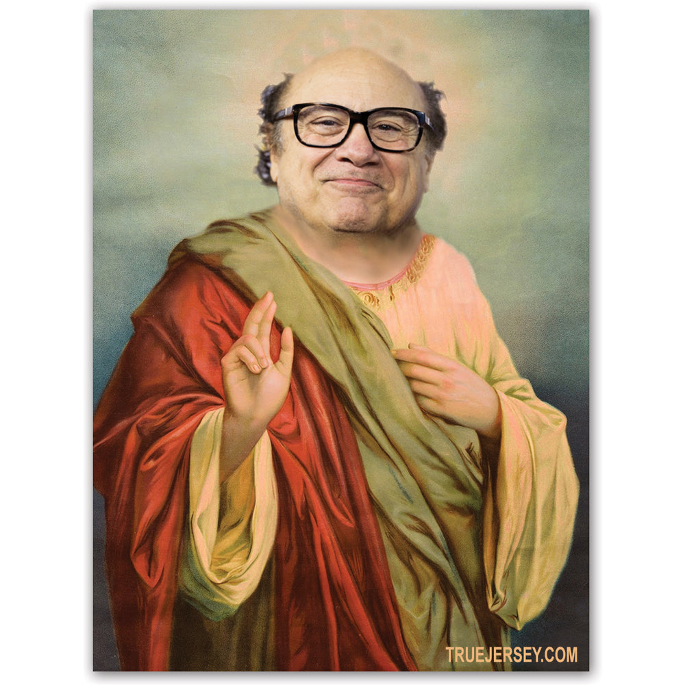 Saint DeVito Sticker - Premium Vinyl Decals for Laptops, Cars & Water Bottles - Waterproof & Durable - Perfect for Personalizing Devices, Gifts & Home Decor