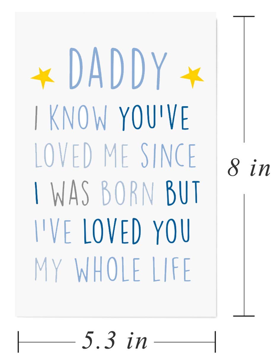 Gonzey Birthday Card for Dad - Cute Father's Day & New Dad Greeting Card for Special Occasions