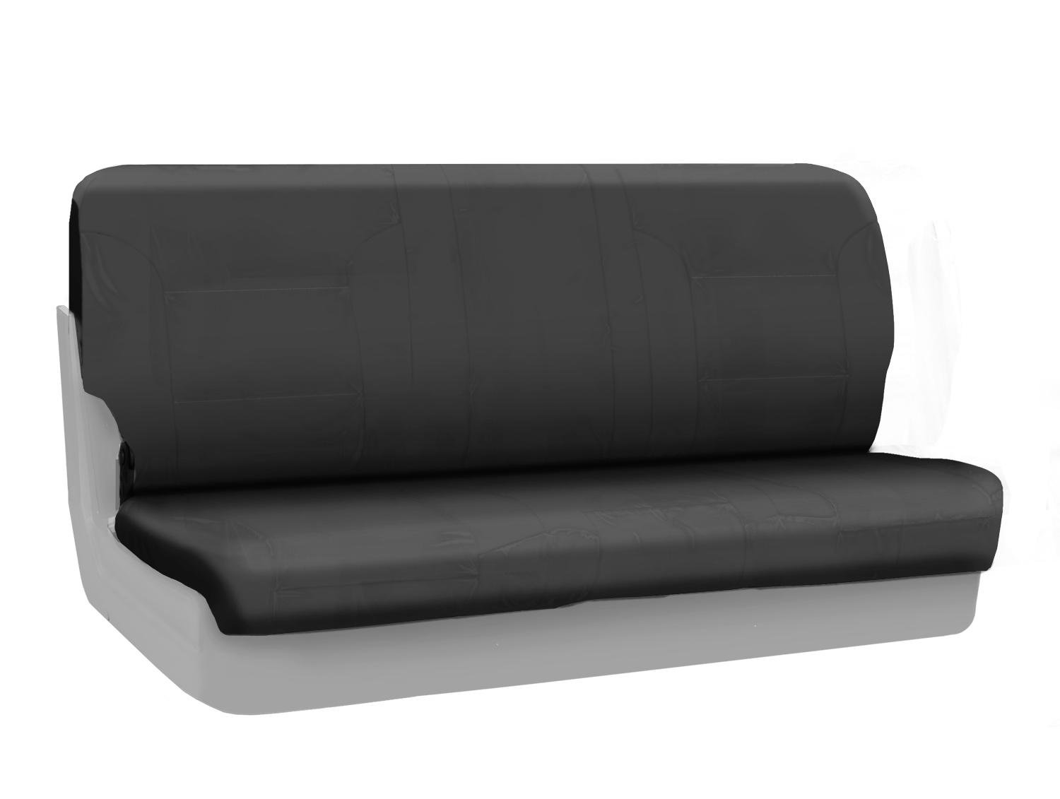 Coverking Custom Fit Front Bench Seat Cover for Chevrolet Silverado, Tahoe, Suburban - Ballistic Nylon (Charcoal) | Waterproof & Durable Protection for Trucks & SUVs | Perfect for Work, Camping & Outdoor Adventures