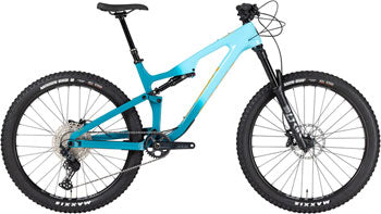 Salsa Rustler SLX 27.5+ Carbon Mountain Bike - Premium Full Suspension Trail Bike for Men & Women - Best for Off-Road Adventures, Mountain Trails & All-Terrain Cycling