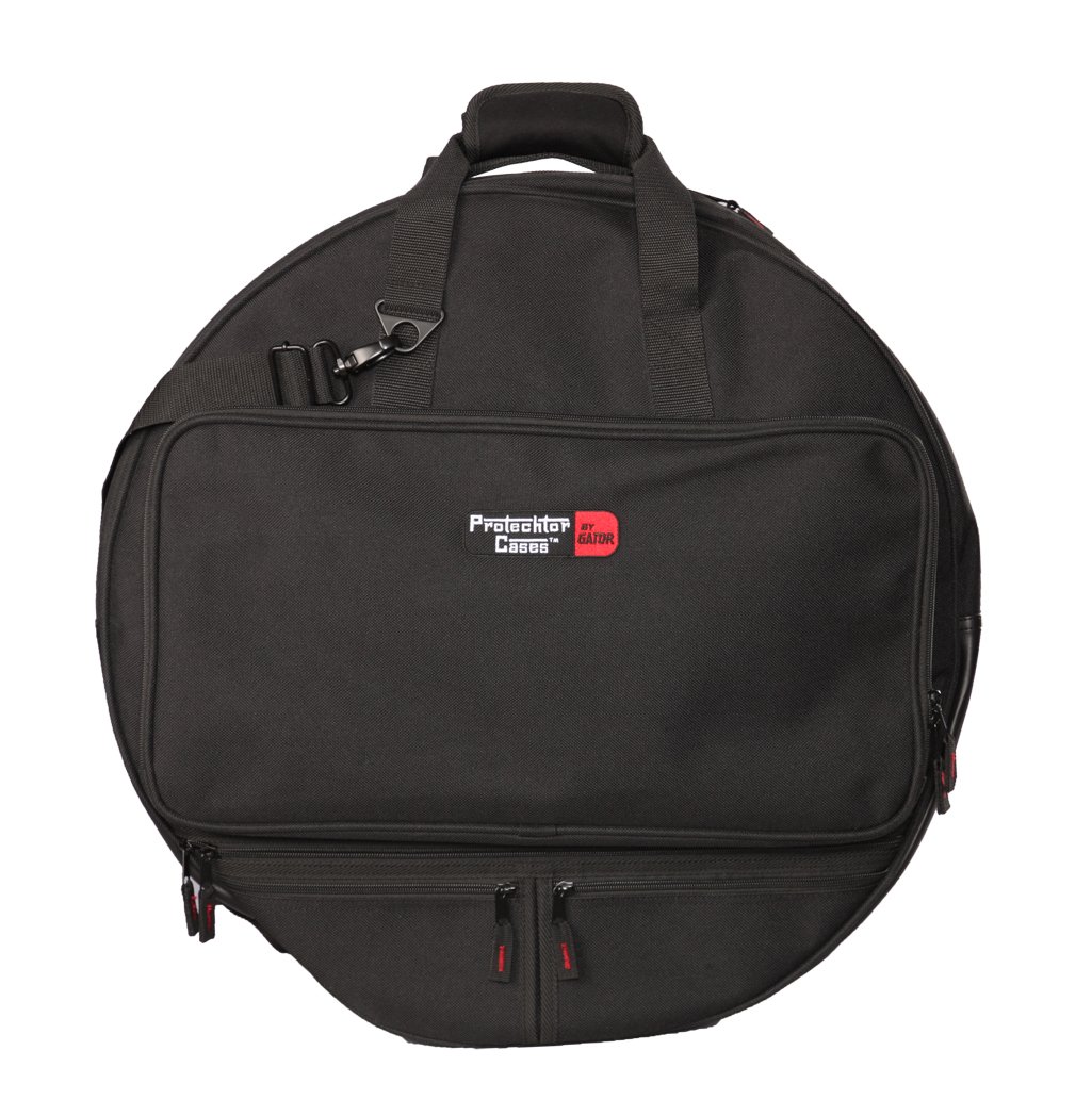 Gator GP-CYMBAK-24 24-Inch Cymbal Backpack Case - Durable & Lightweight Drum Accessory for Musicians - Perfect for Gig, Travel & Storage