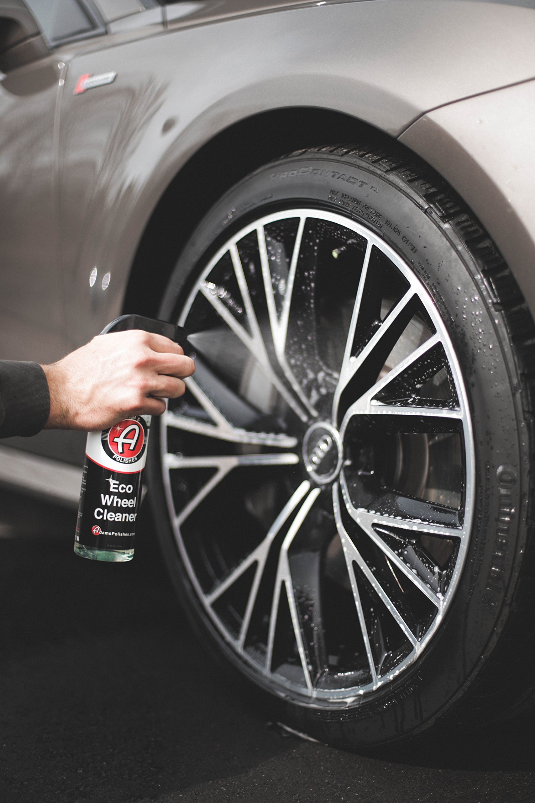 Adam's Polishes Eco Wheel Cleaner - 5 Gallon (640 fl oz) | pH Neutral, Safe for All Wheels | Perfect for Car Detailing, Auto Shops & Fleet Cleaning