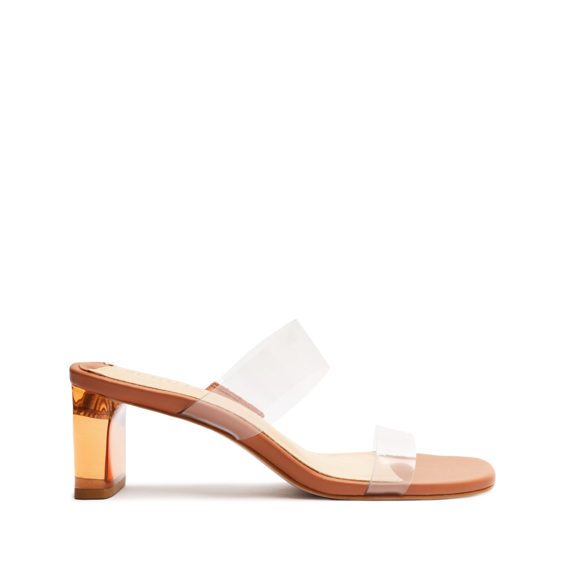 Ariella Women's Comfortable Acrylic Mid Heel Sandals - Perfect for Summer, Beach, and Casual Outings