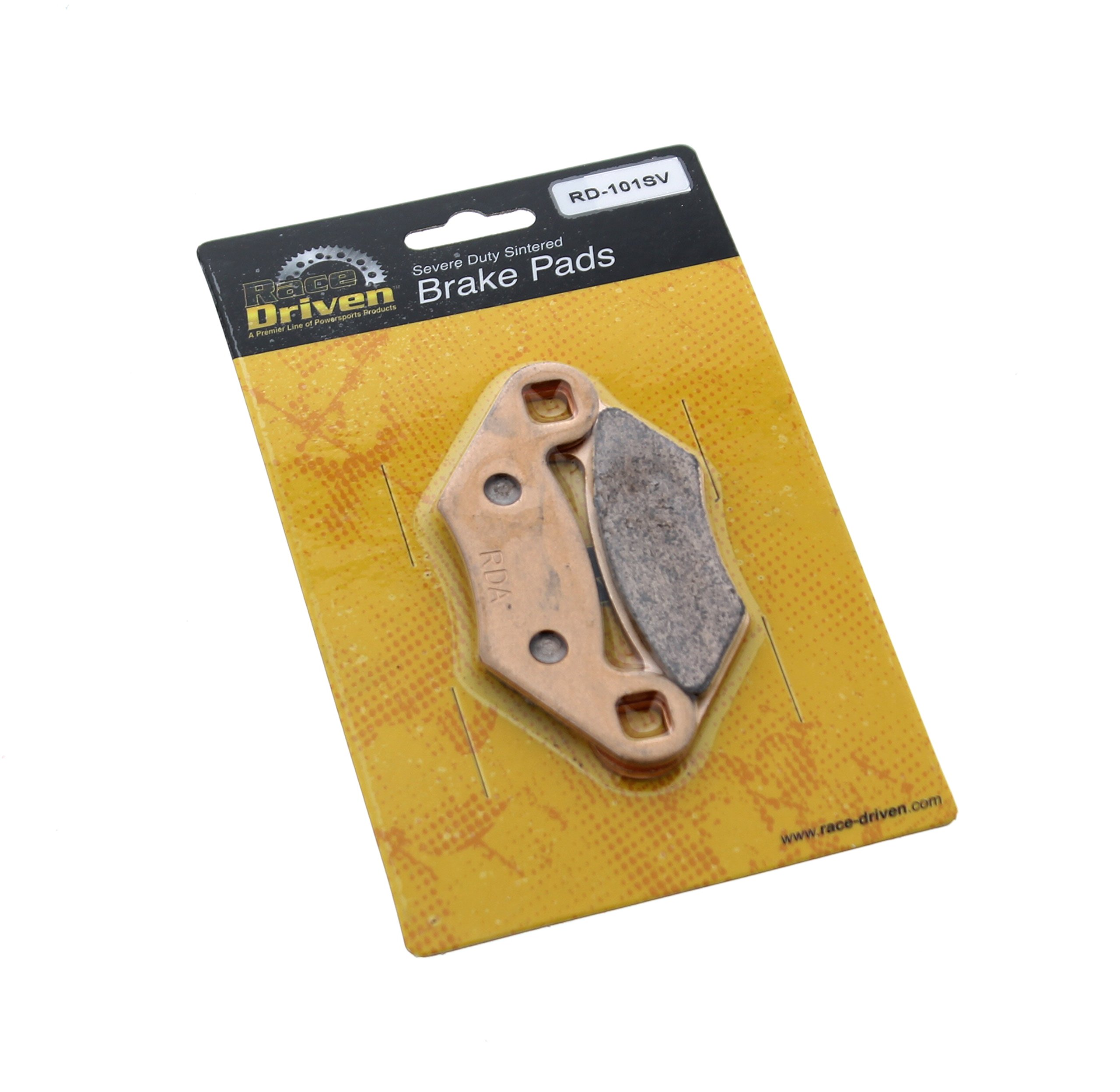High-Performance Brake Caliper & Brake Pads Set for Polaris 400 Scrambler 4x4 1995-2000 - Front Left & Right Replacement Parts by Race-Driven - Perfect for Off-Road ATV Adventures & Trail Riding