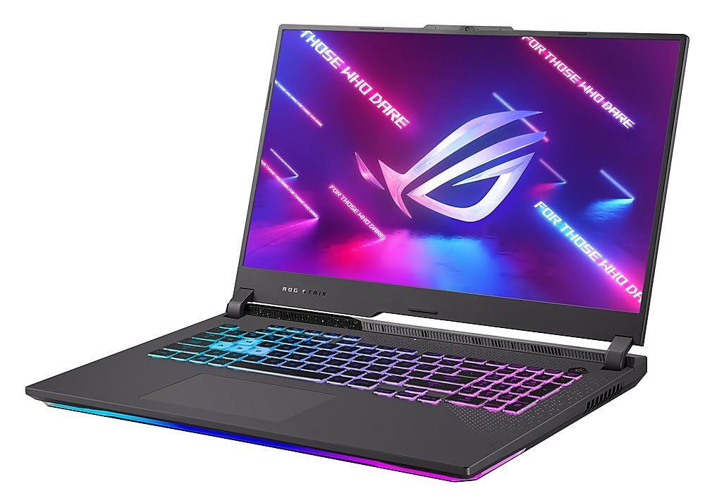ASUS ROG Strix G17 Gaming Laptop (2024) - AMD Ryzen 9 7845HX 12-Core Processor, NVIDIA GeForce RTX 4060 8GB GPU, 48GB DDR5 RAM, 4TB SSD, 17.3