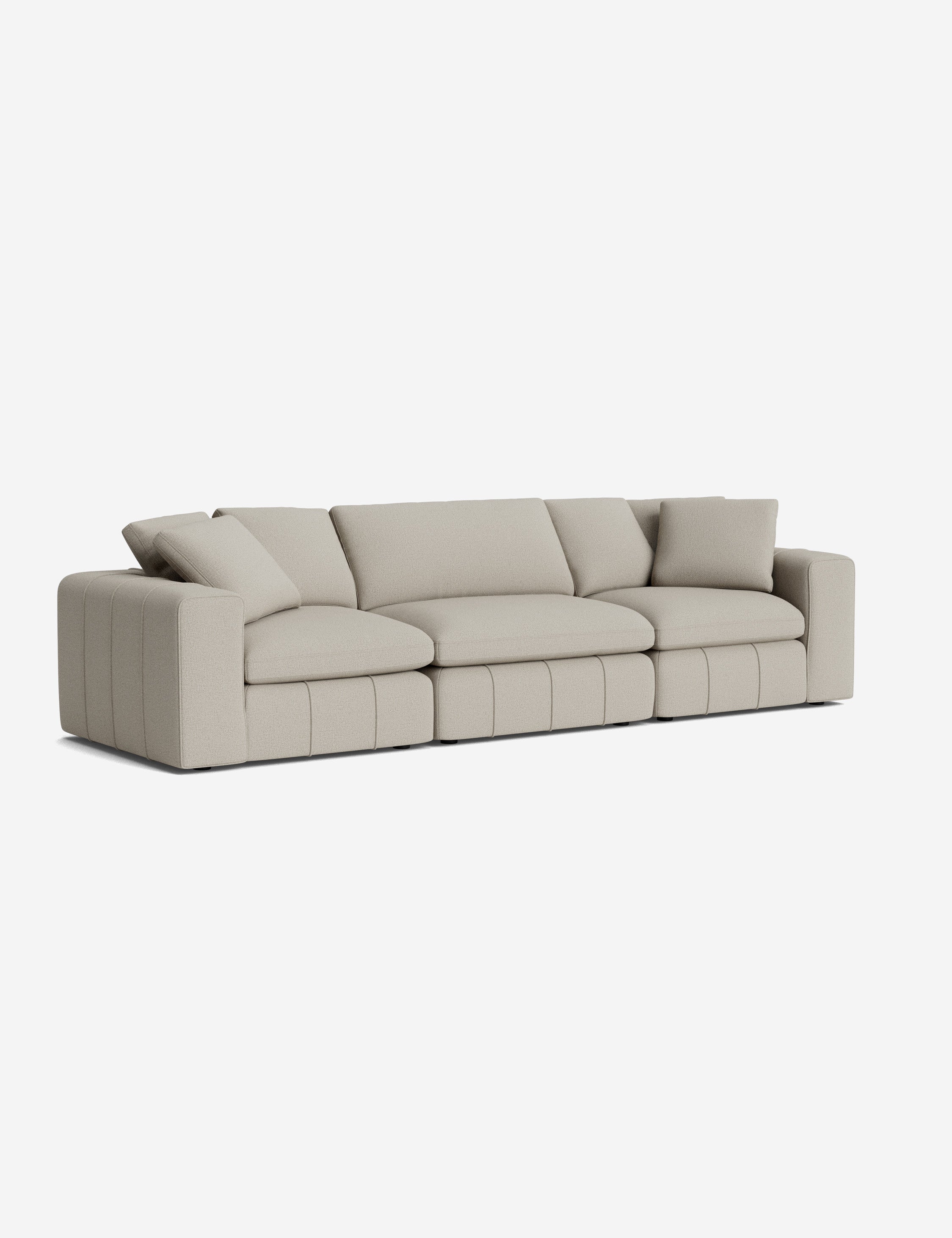 Capella Sofa - Modern Comfortable Living Room Couch for Small Spaces, Home & Office Use